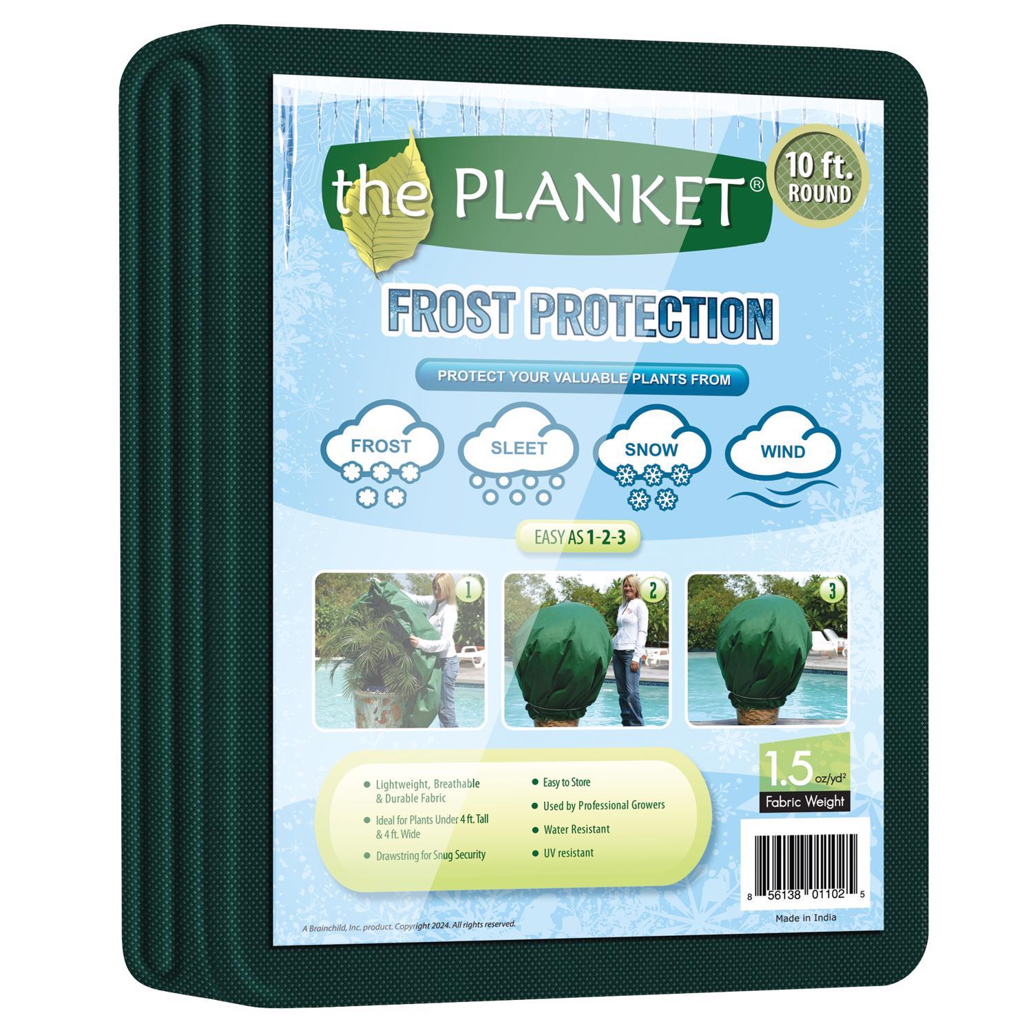 Planket 10 ft. L X 10 ft. W 1 pk Garden Cover