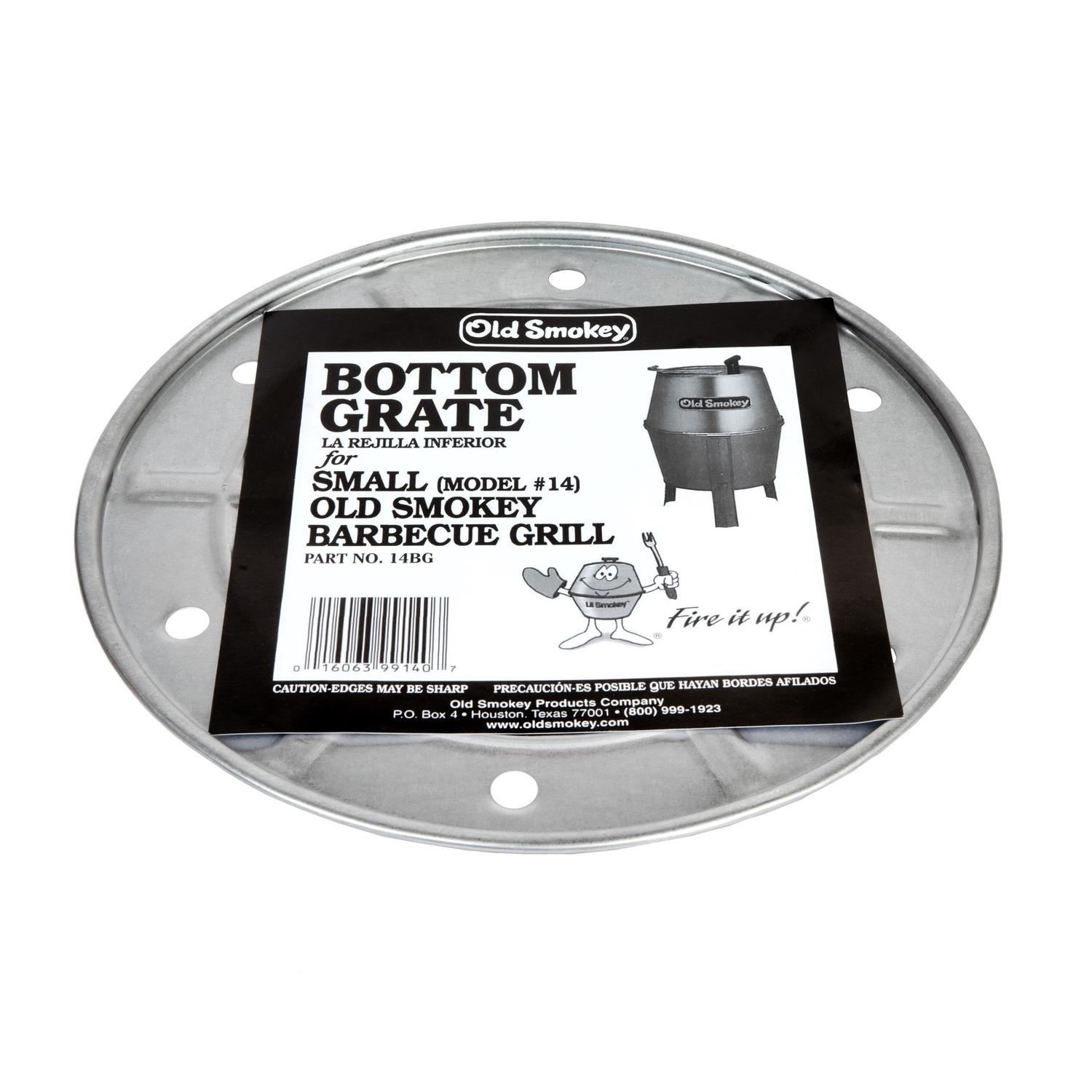 Old Smokey Products Aluminum/Steel Bottom Charcoal Grate 13 in. L X 13 in. W Old Smokey