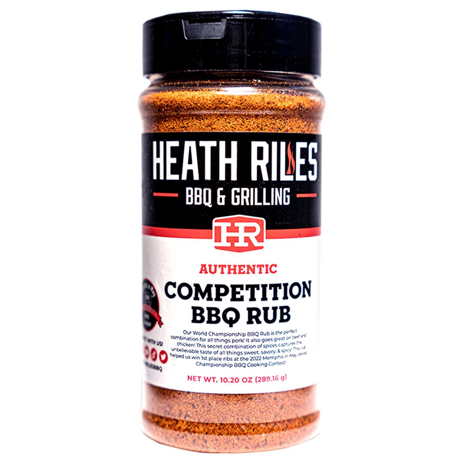 Heath Riles BBQ Competition BBQ Rub 10.2 oz
