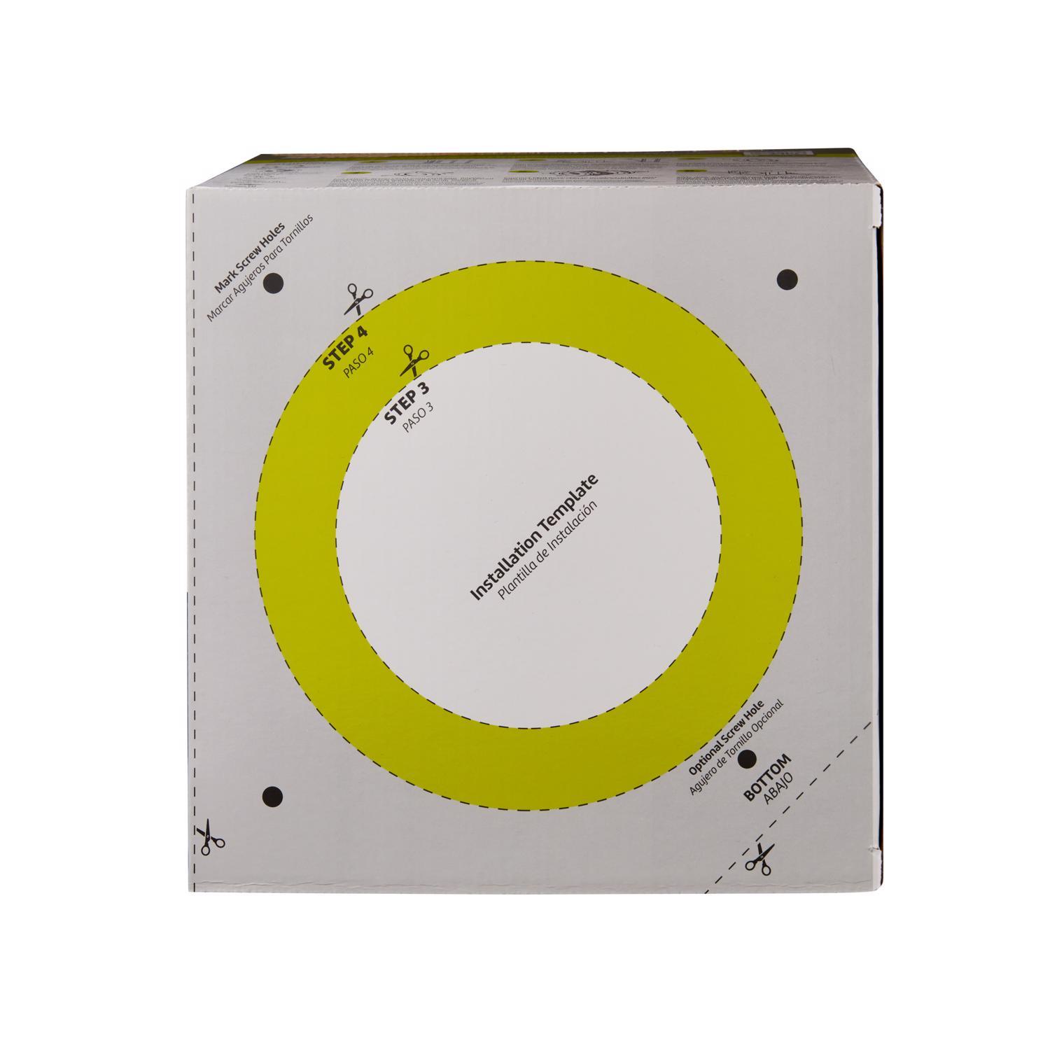 Gardus SnugDryer White Plastic Dryer Vent Kit