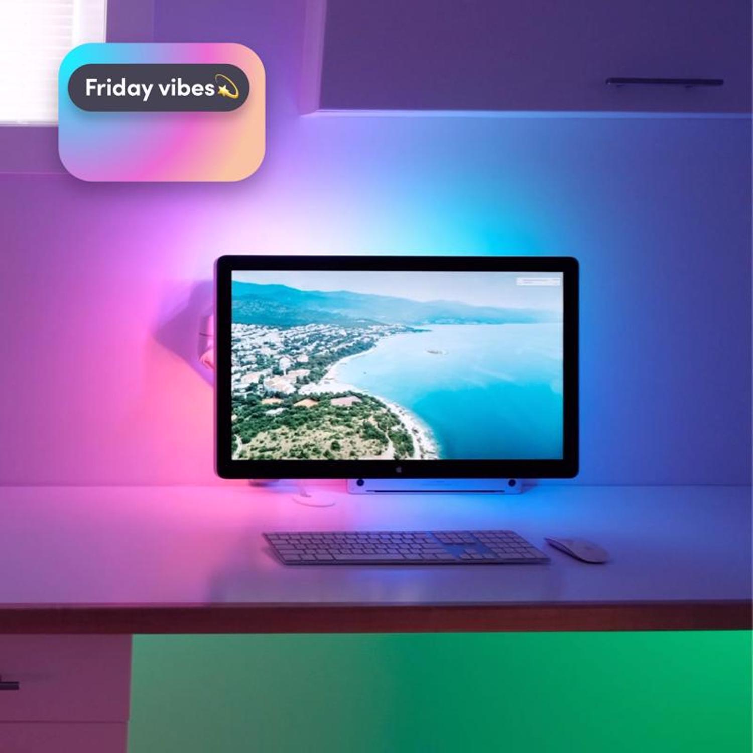 LIFX Smart Home 40 in. L Color Changing Plug-In LED Smart-Enabled Tape Light 1 Pack