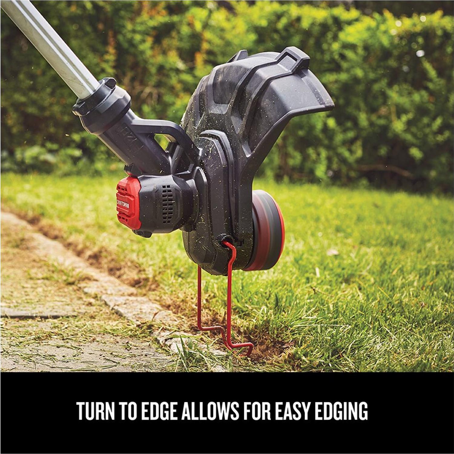 Craftsman V20 CMCST900D1 13 in. Battery Edger/Trimmer Kit (Battery