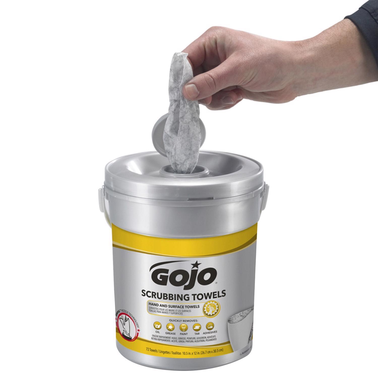Gojo Fresh Citrus Scent Hand and Surface Scrubbing Towels