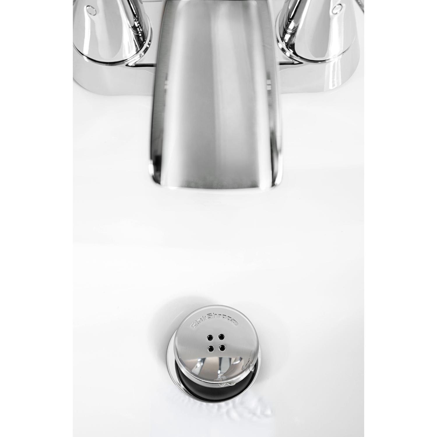 SinkShroom Chrome Plastic Hair Catcher