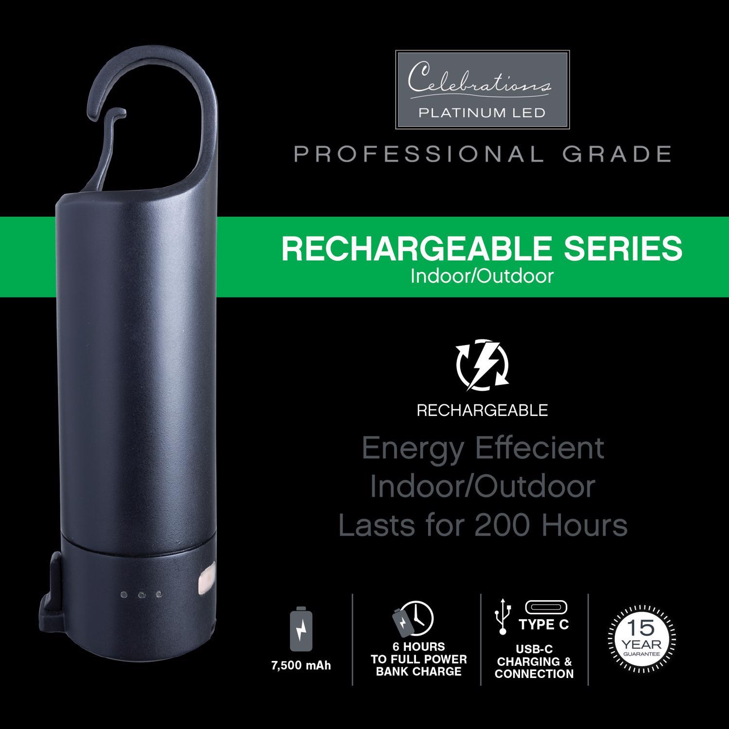 Celebrations Platinum Rechargeable Power Bank 1 Pack