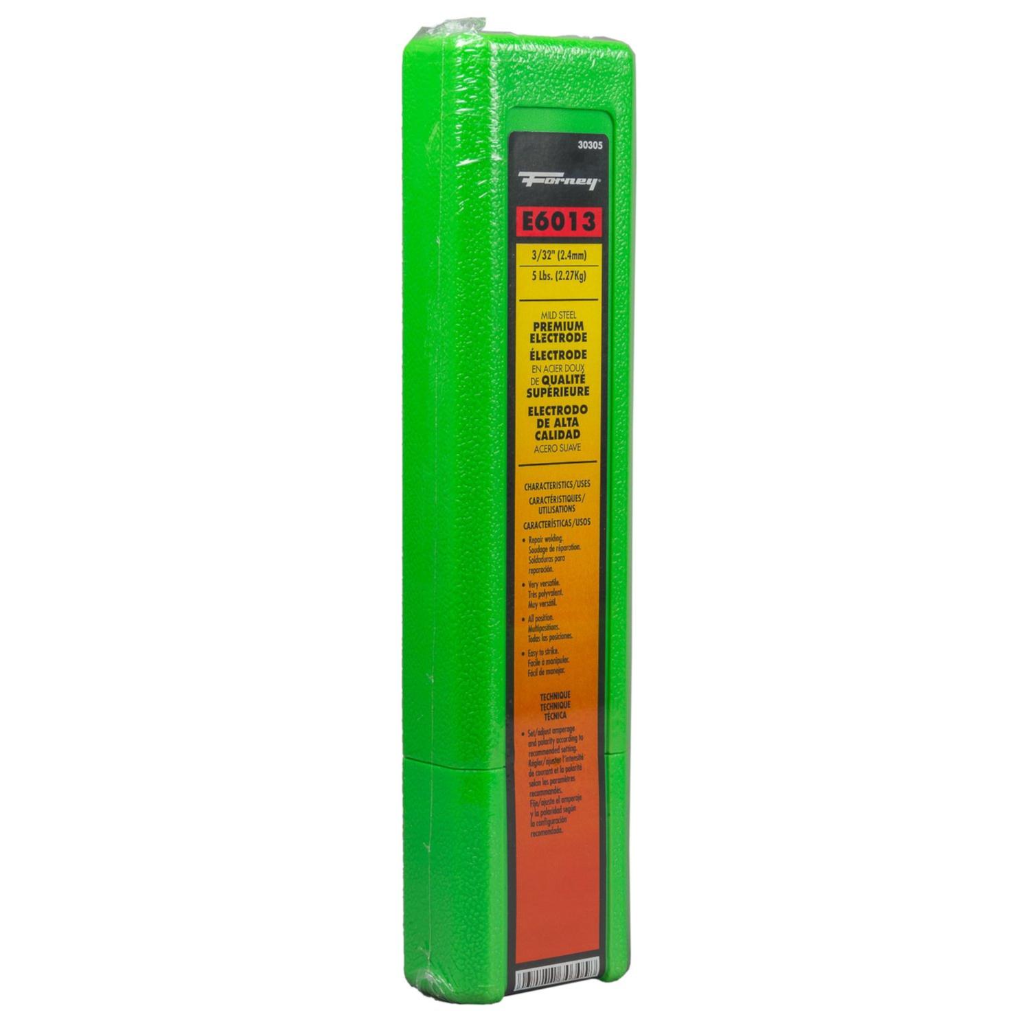 Forney 1/8 in. D X 15.2 in. L E6013 Mild Steel Welding Electrodes 83000 psi 1 lb 1 pk