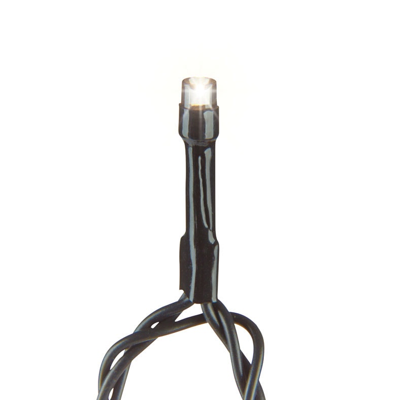 Celebrations Durawise Battery Operated LED Light Set Warm White 11.5 ft. 48 lights