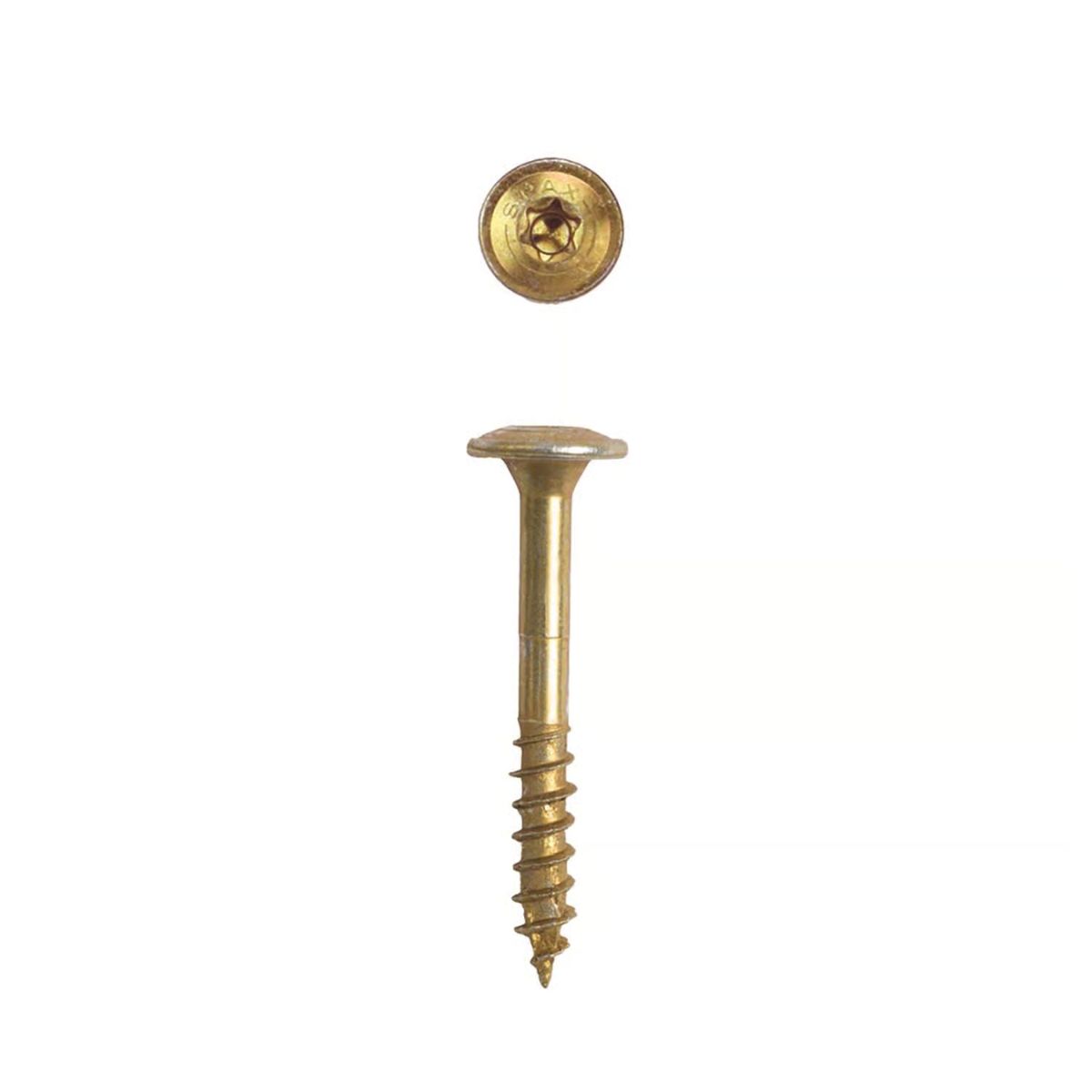 SPAX Multi-Material No. 8 in. x 1-1/4 in. L T-20+ Wafer Head Serrated Construction Screws