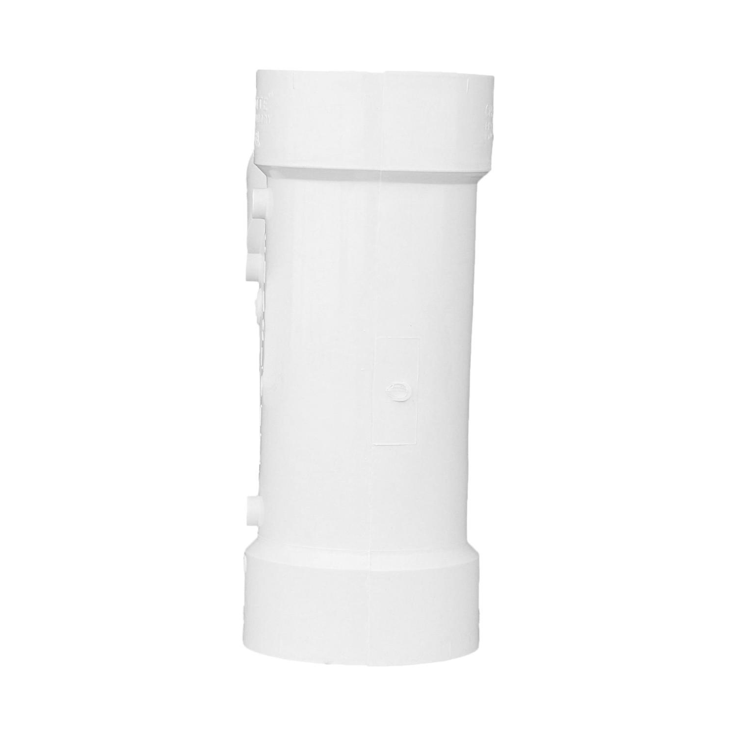 Charlotte Pipe Schedule 40 3 in. Hub X 3 in. D Hub PVC Wye 1 pk