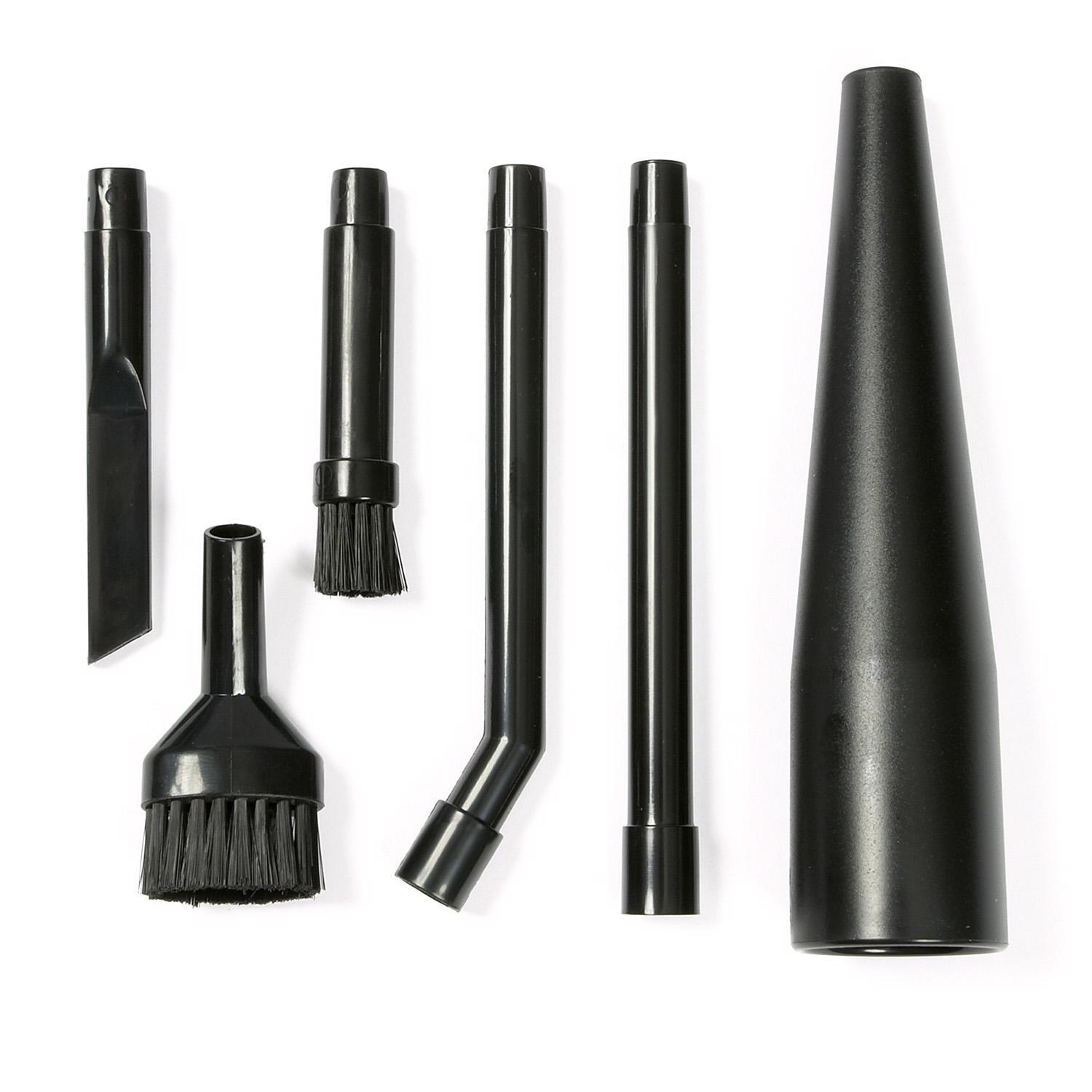 Craftsman 2 in. L X 8 in. W X 1-1/4 in. D Wet/Dry Vac Micro Cleaning Kit 6 pc