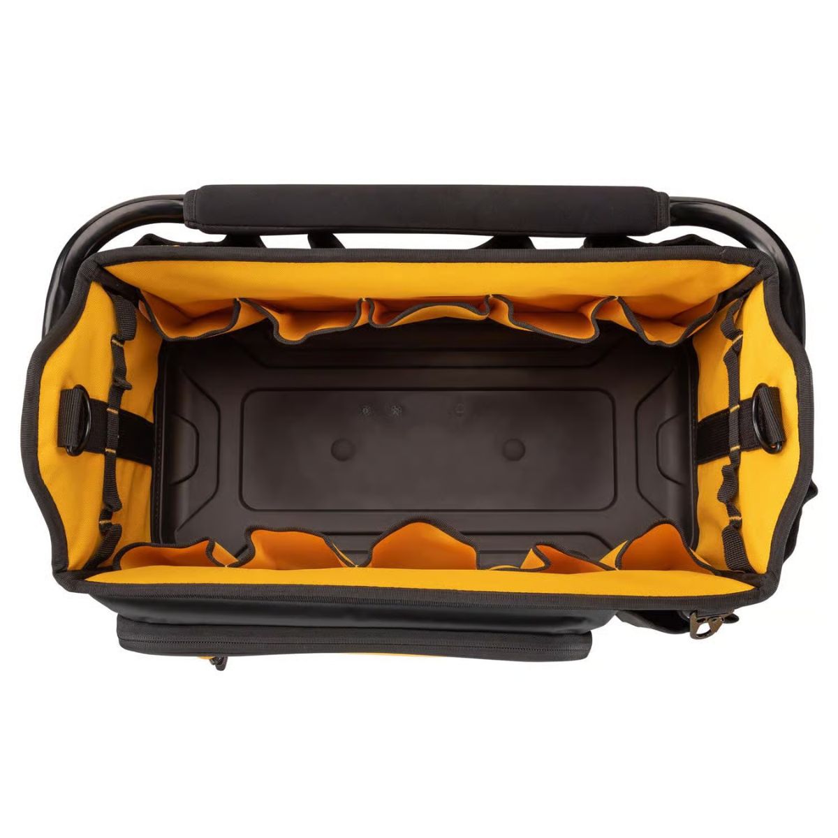 DEWALT Ballistic Nylon Open Top Tool Tote Tool Tote 36 pocket Black/Yellow 1 Piece