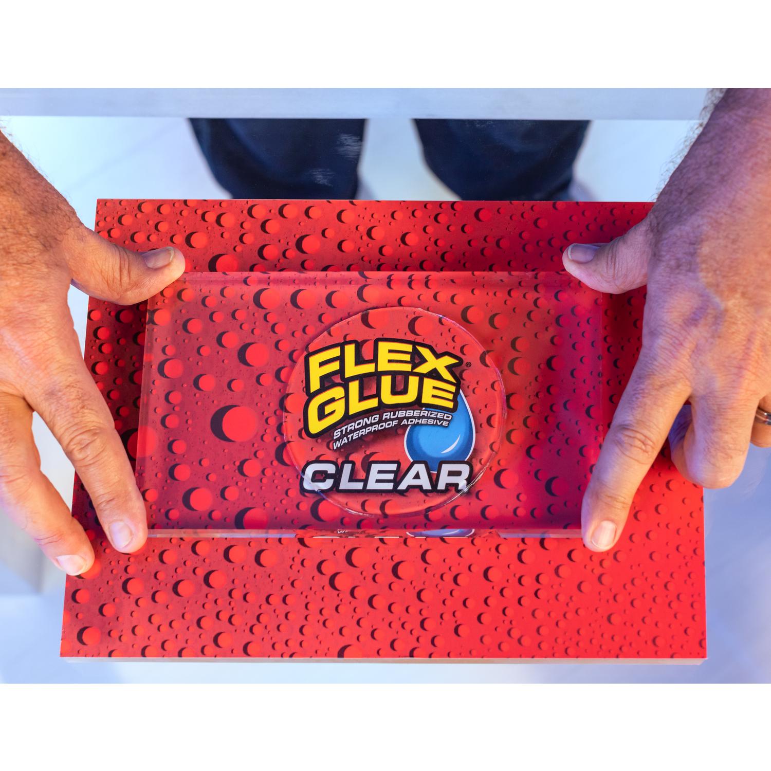 Flex Seal Family of Products Clear Rubberized Waterproof Adhesive 0.6 oz