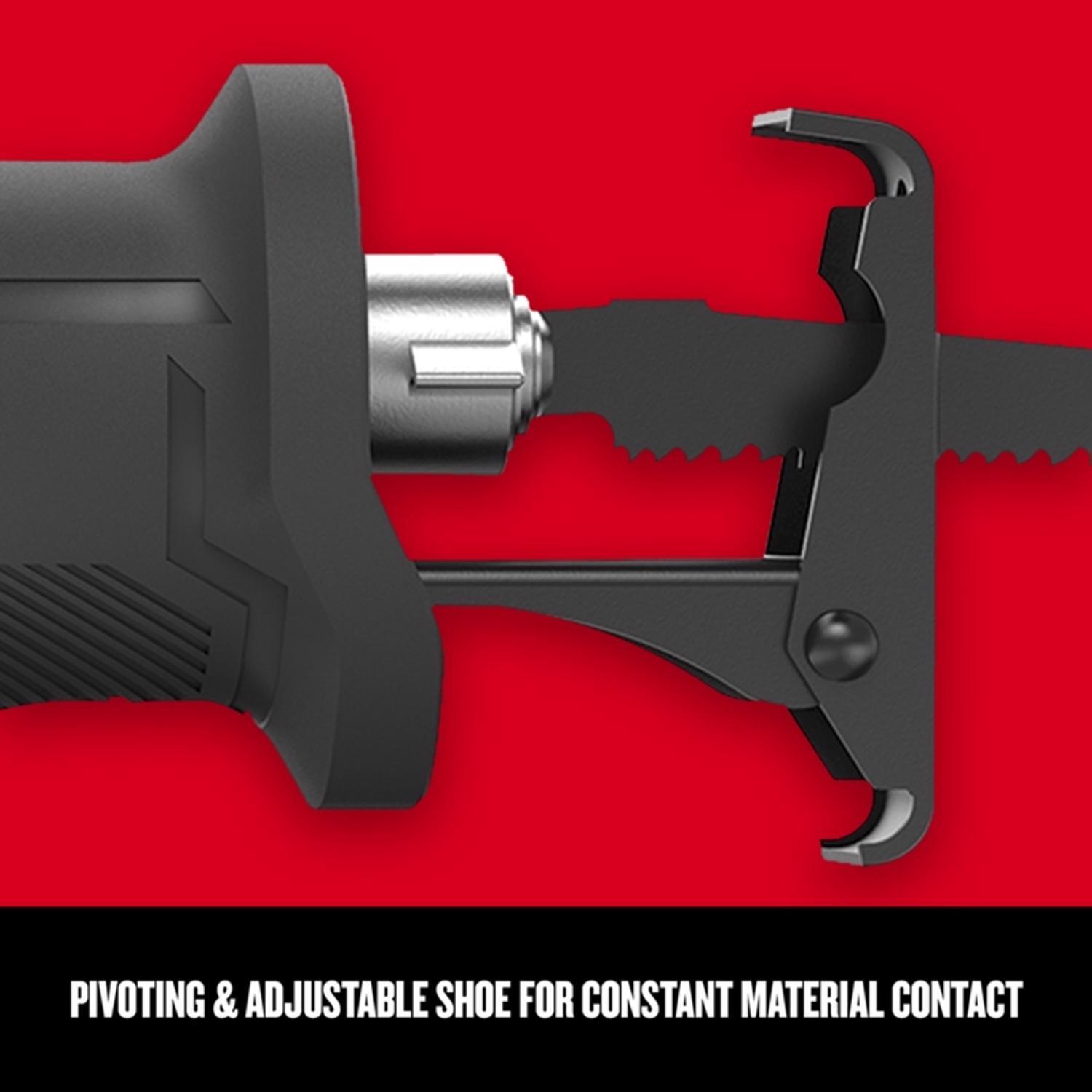 Craftsman 7.5 amps Corded Brushed Reciprocating Saw Tool Only