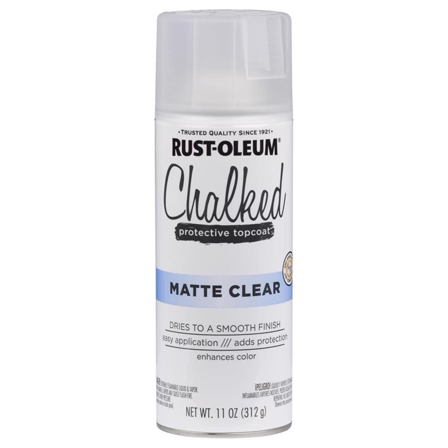 Rust-Oleum Chalked Matte Clear Spray Paint 12 oz