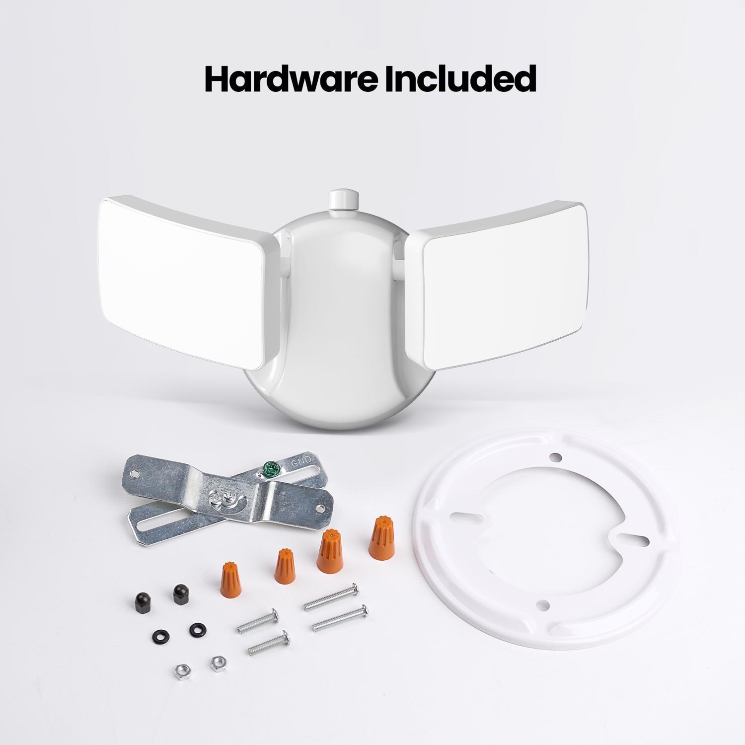 Feit LED Dusk to Dawn Hardwired LED White Security Floodlight