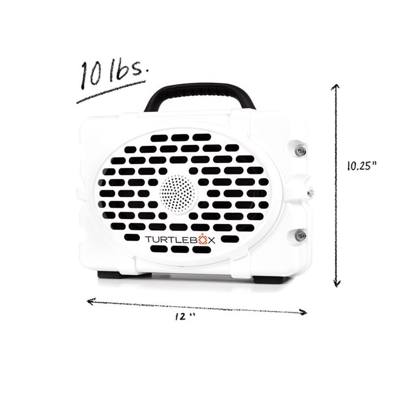 Turtlebox Original Wireless Bluetooth Weather Resistant Speaker