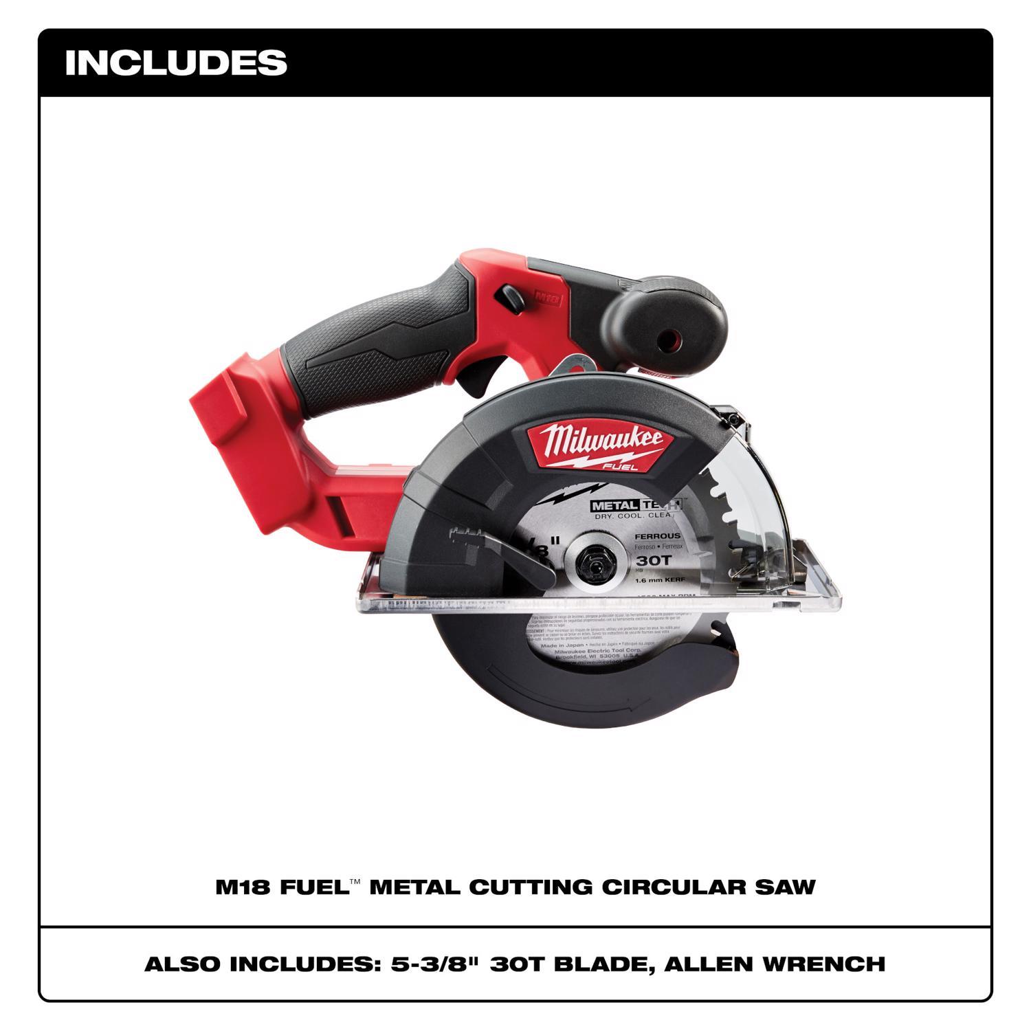 Milwaukee M18 FUEL M18 5-3/8 in. Cordless Brushless Circular Saw Tool Only