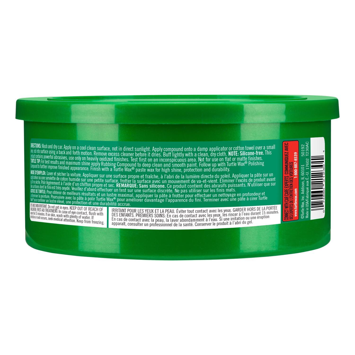 Turtle Wax Rubbing Compound 10.5 oz