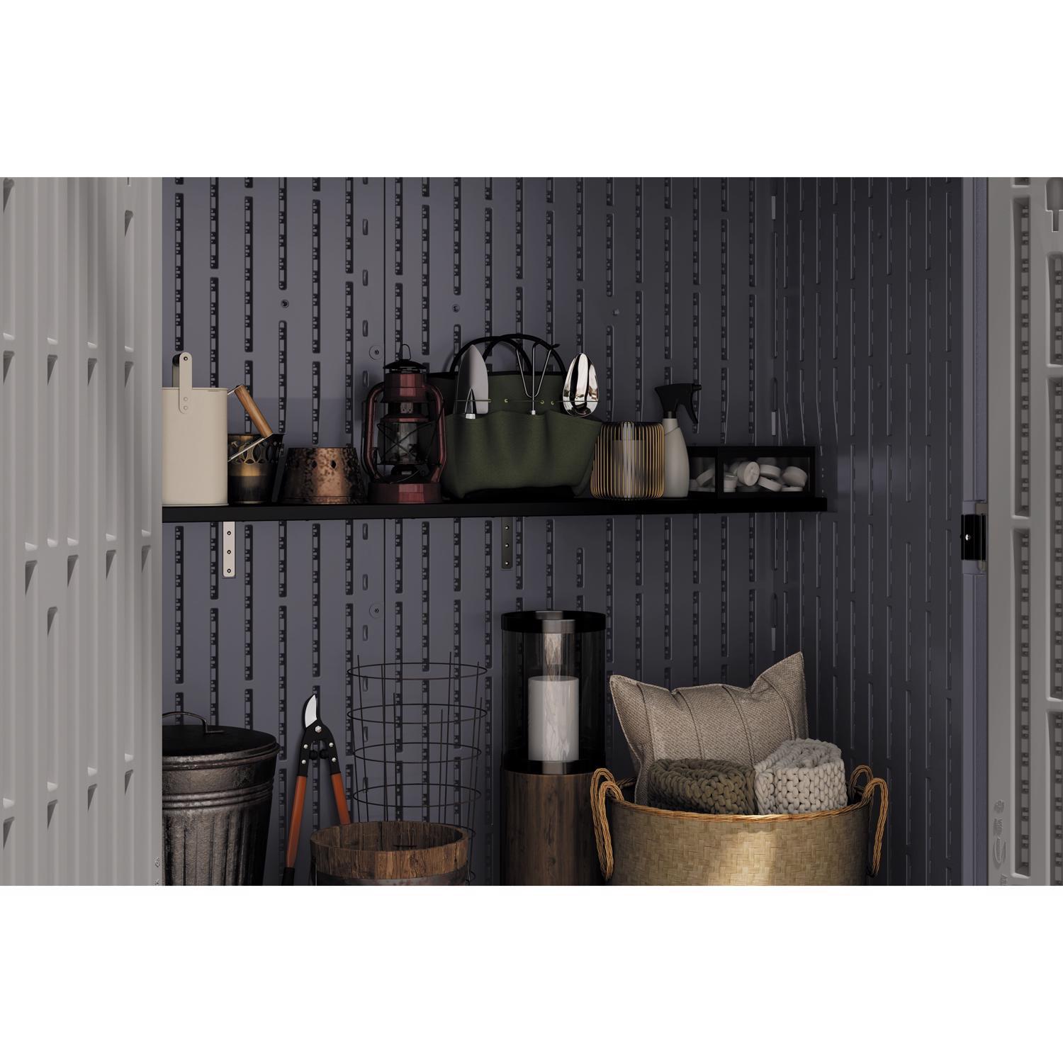 Suncast 7 ft. x 4 ft. Resin Standard Storage Shed with Floor Kit