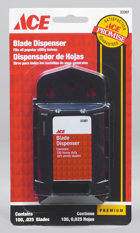 Ace Carbon Steel Heavy Duty Blade Dispenser with Blades 1 pk