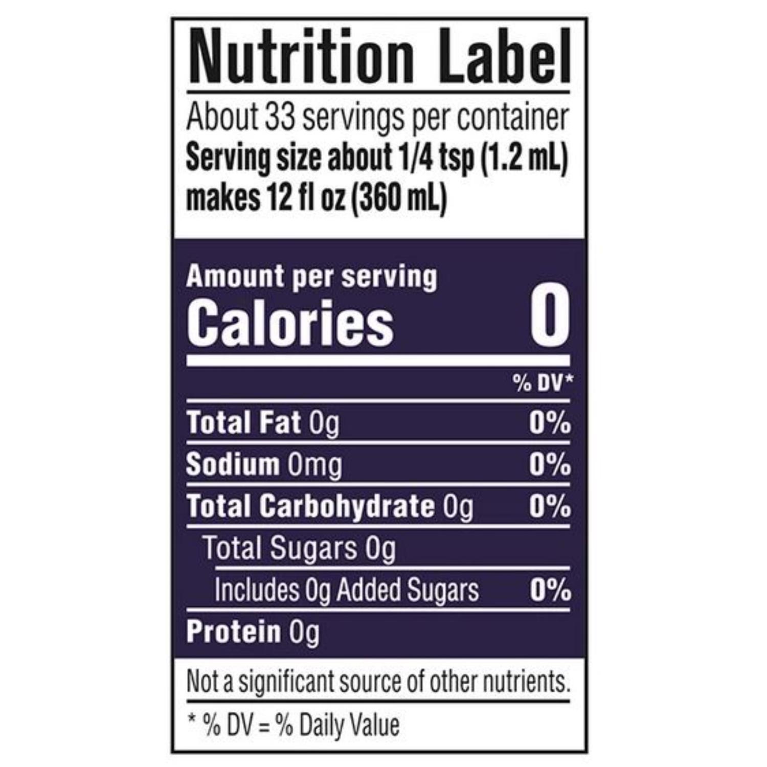 SodaStream Bubly drops Black Berry Fruit Drops 1.36 oz 1 pk