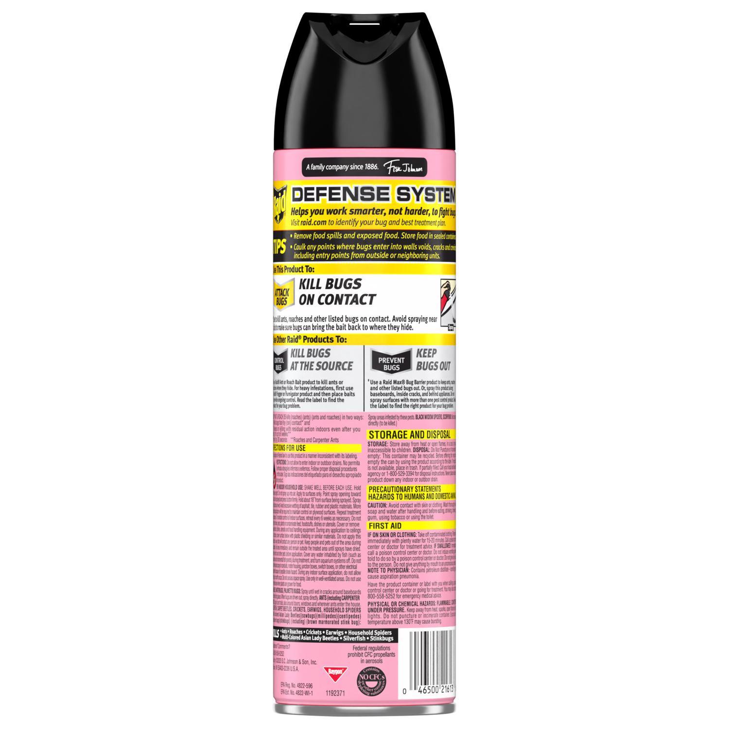 Raid Insect Killer Aerosol 17.5 oz