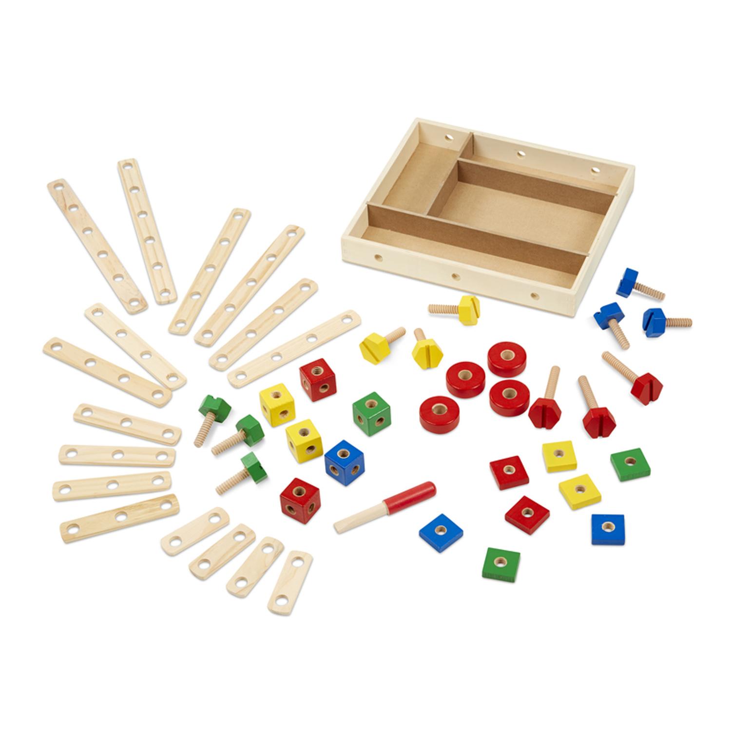 Melissa & Doug Construction Building Set 48 pc