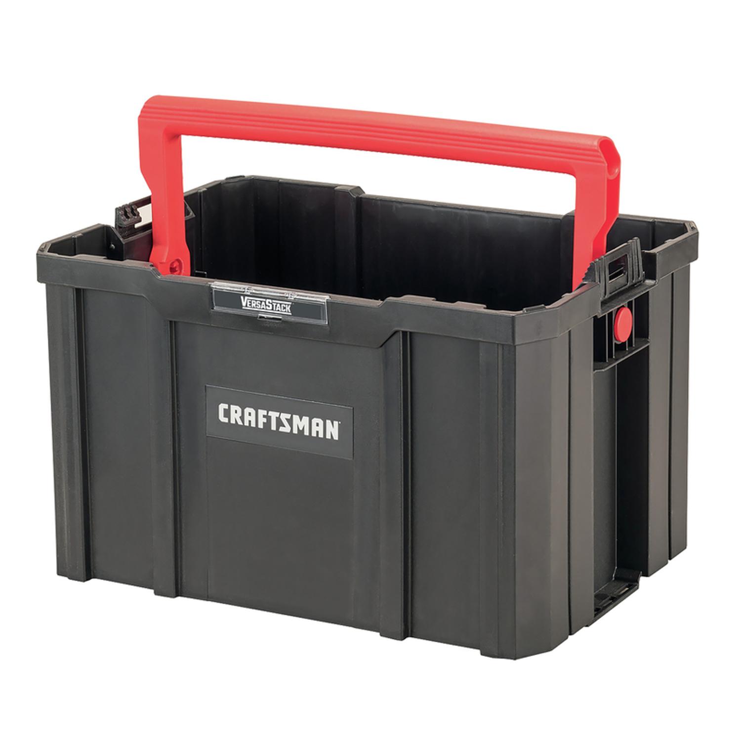 CRAFTSMAN VERSASTACK 17 in. Tool Tote Black/Red