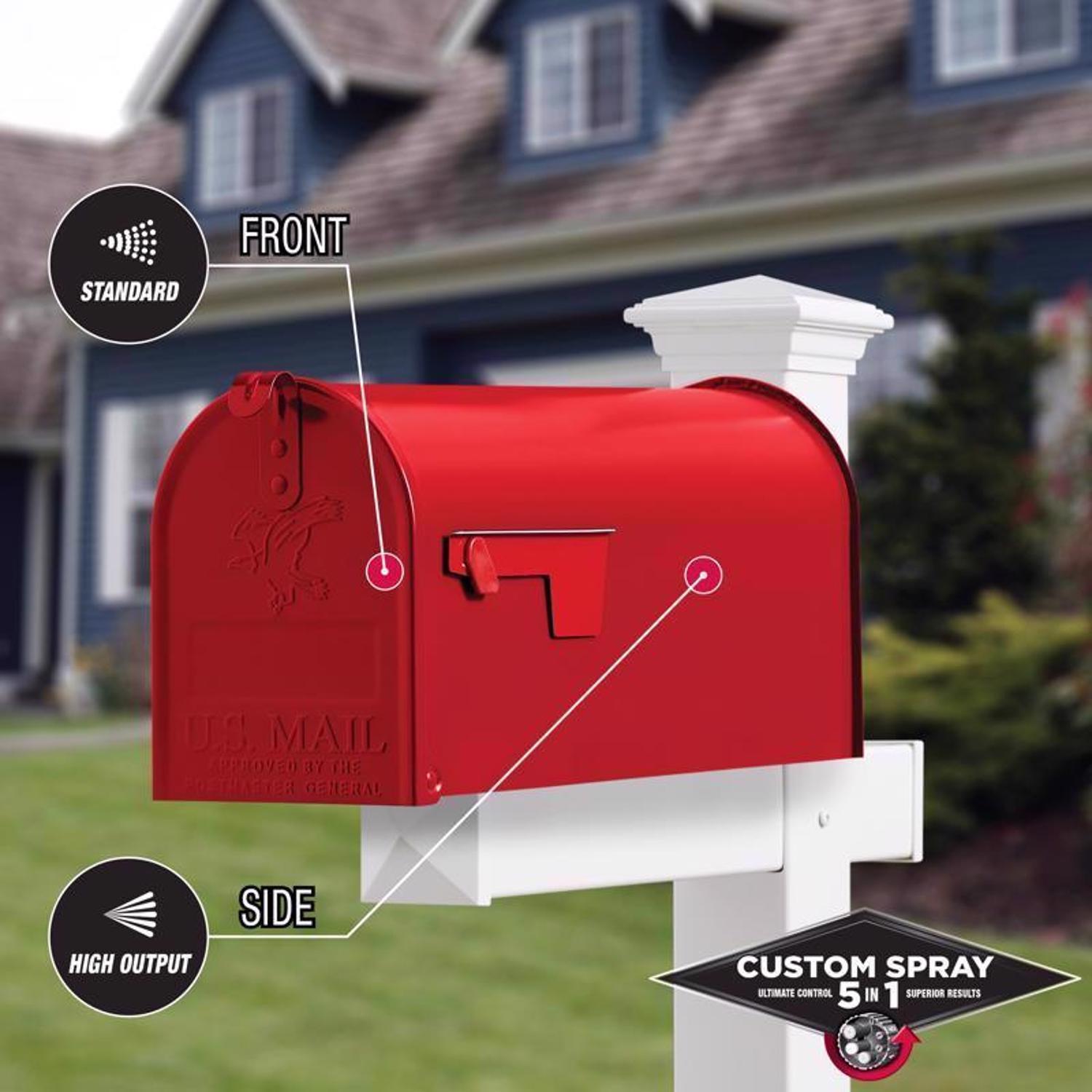 Rust-Oleum Stops Rust Custom Spray 5-in-1 Gloss Sunrise Red Spray Paint 12 oz