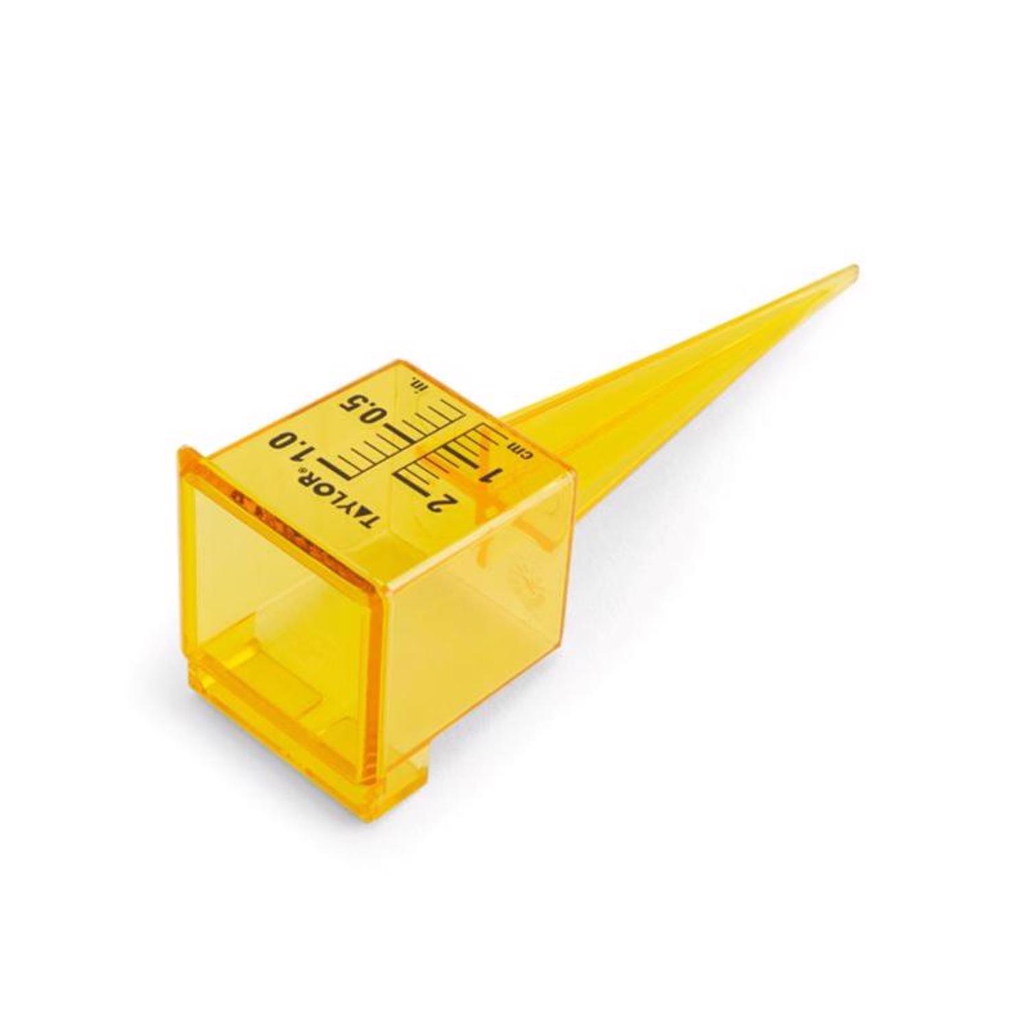 Taylor Rain Gauge/Sprinkler Stake 1.77 in. W X 1.57 in. L