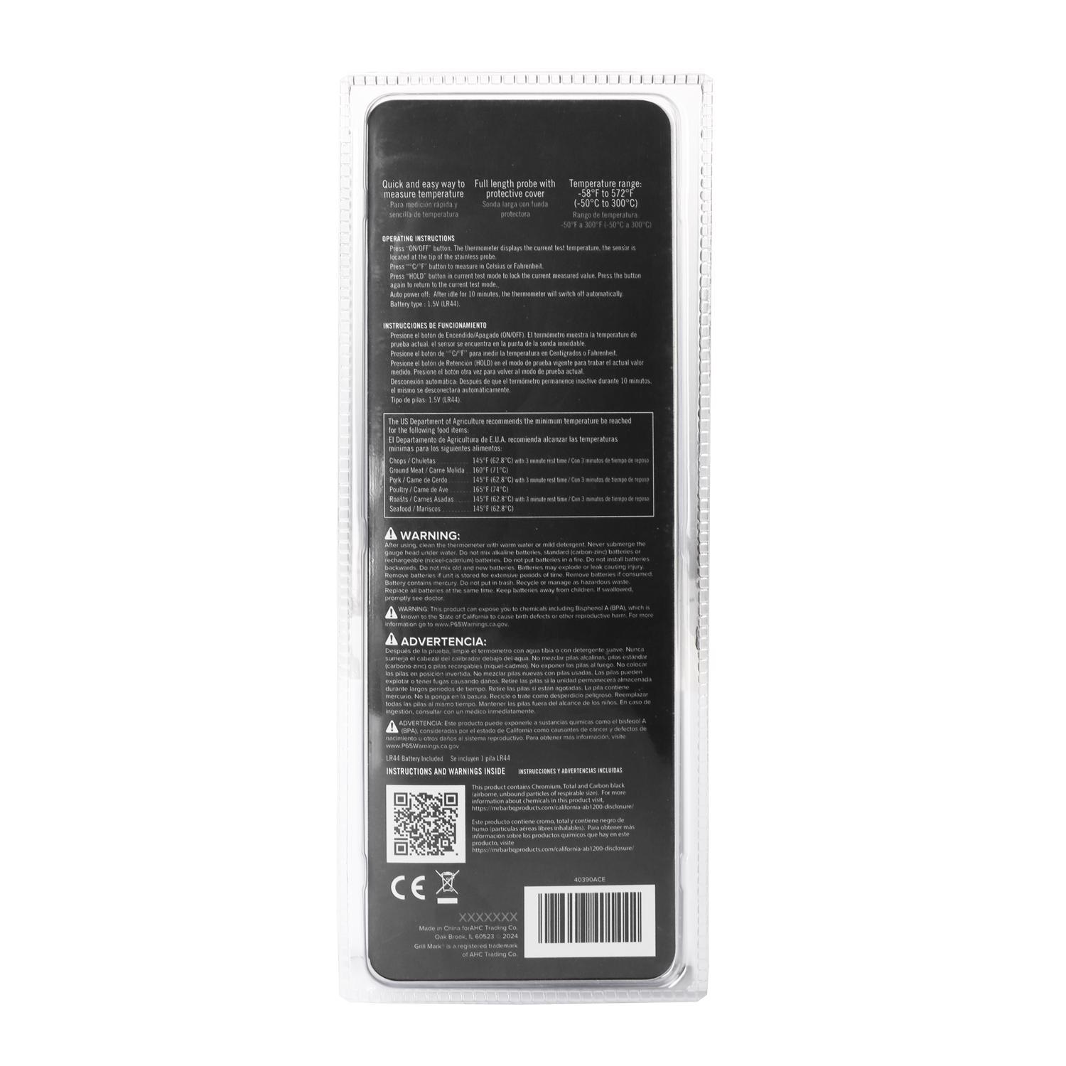 Grill Mark Digital Meat Thermometer