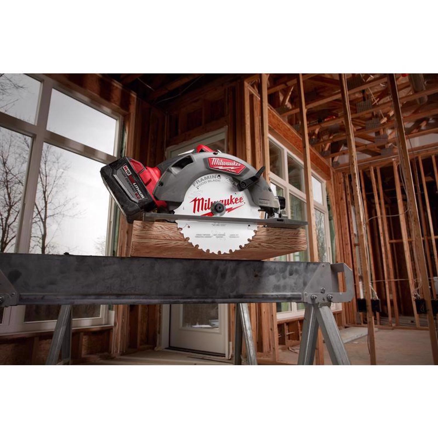 Milwaukee 7-1/4 in. D X 5/8 in. Framing Tungsten Carbide Circular Saw Blade 24 teeth 1 pc