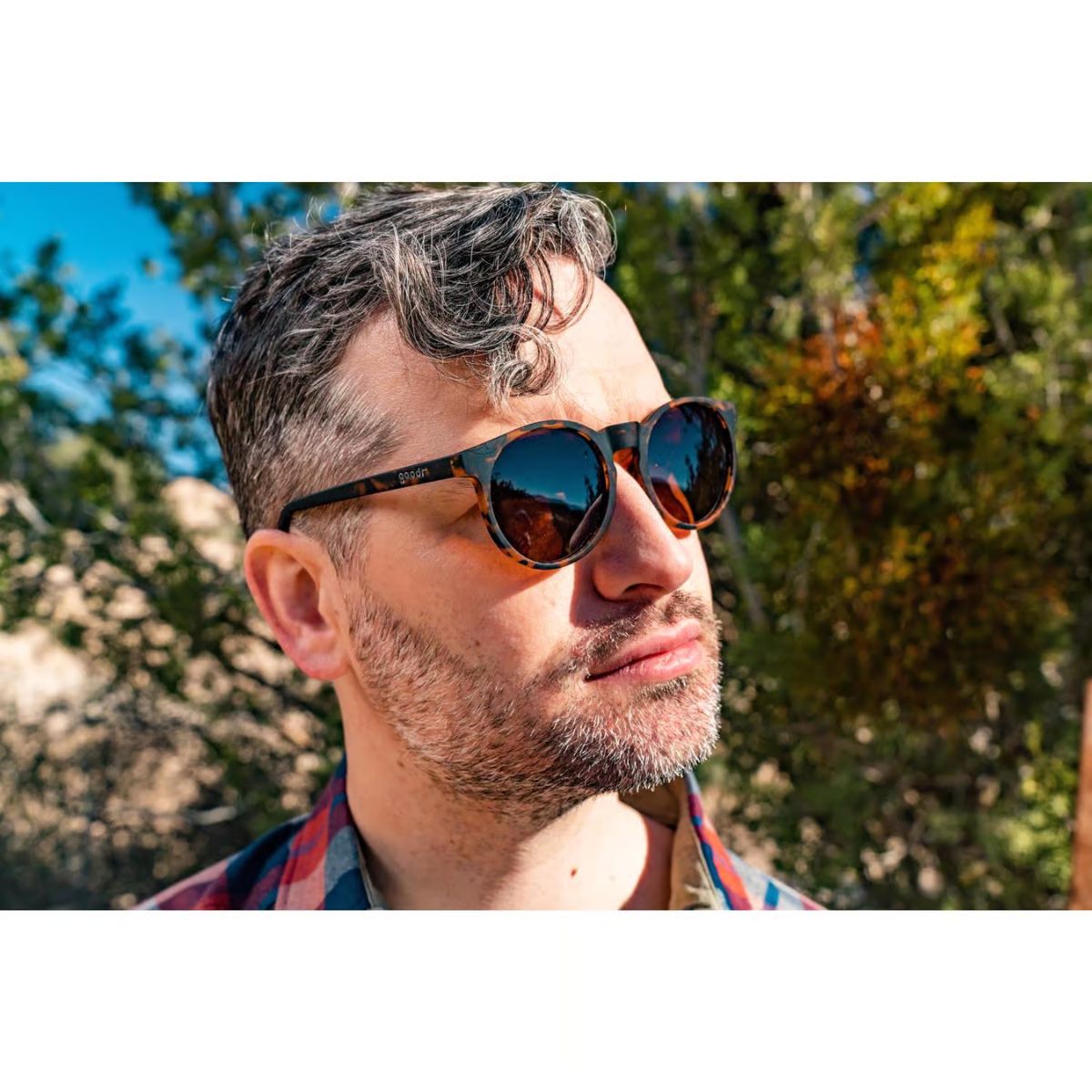 goodr Circle G - Nine Dollar Pour Over Sunglasses Unisex Brown Frame Brown Lens