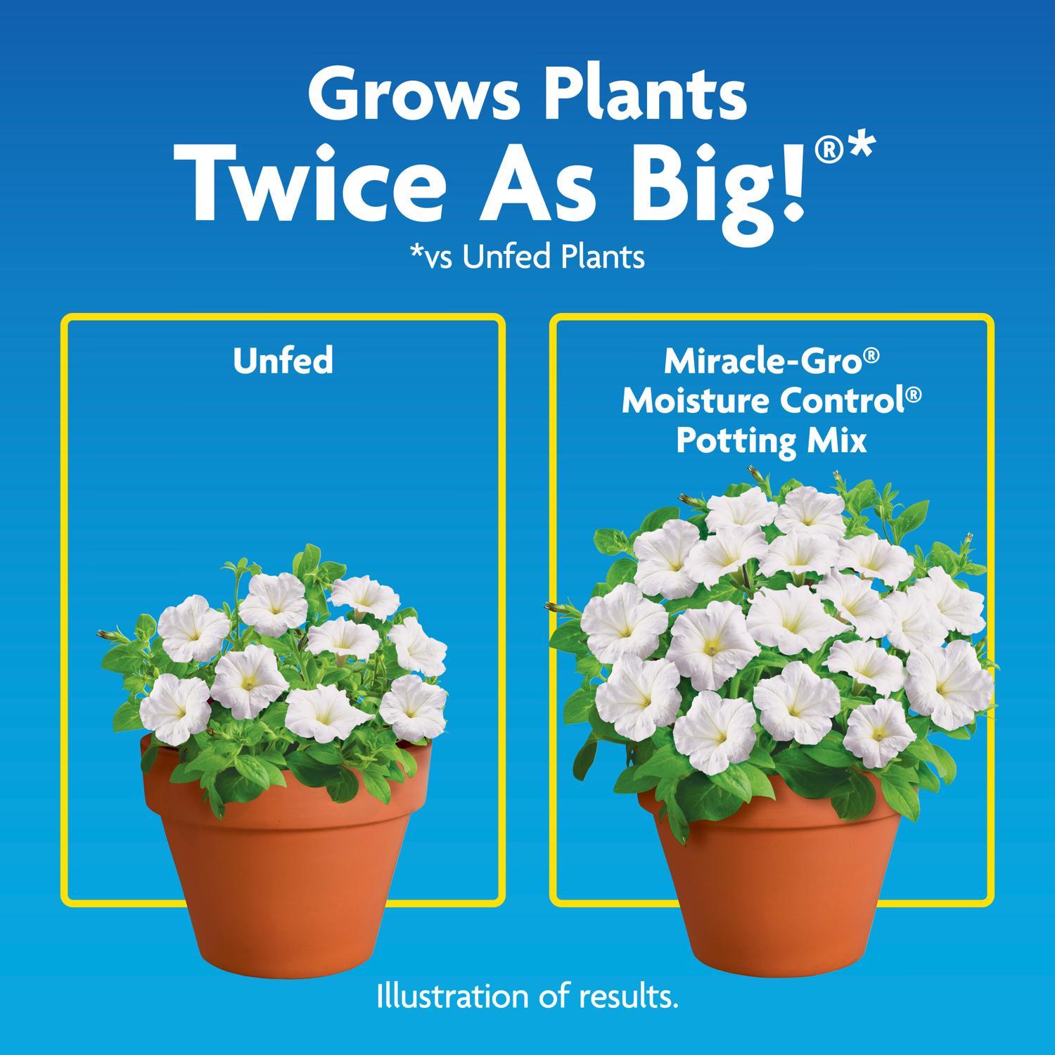 Miracle-Gro Moisture Control Flower and Plant Potting Mix 25 qt