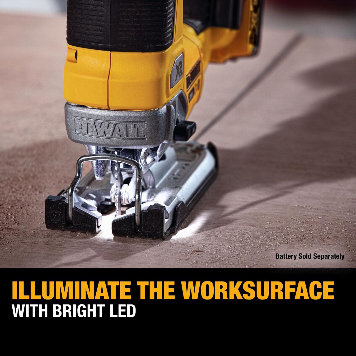 DeWalt 20V MAX XR Cordless Brushless Jig Saw Tool Only