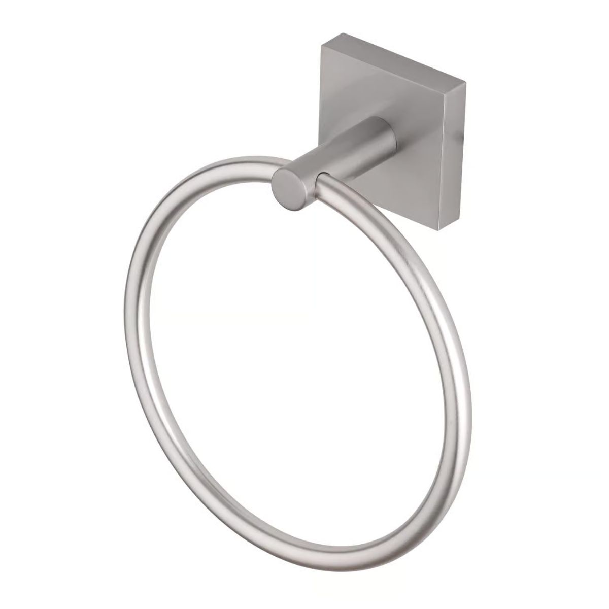 OakBrook Collection Brushed Nickel Towel Ring Die Cast Zinc