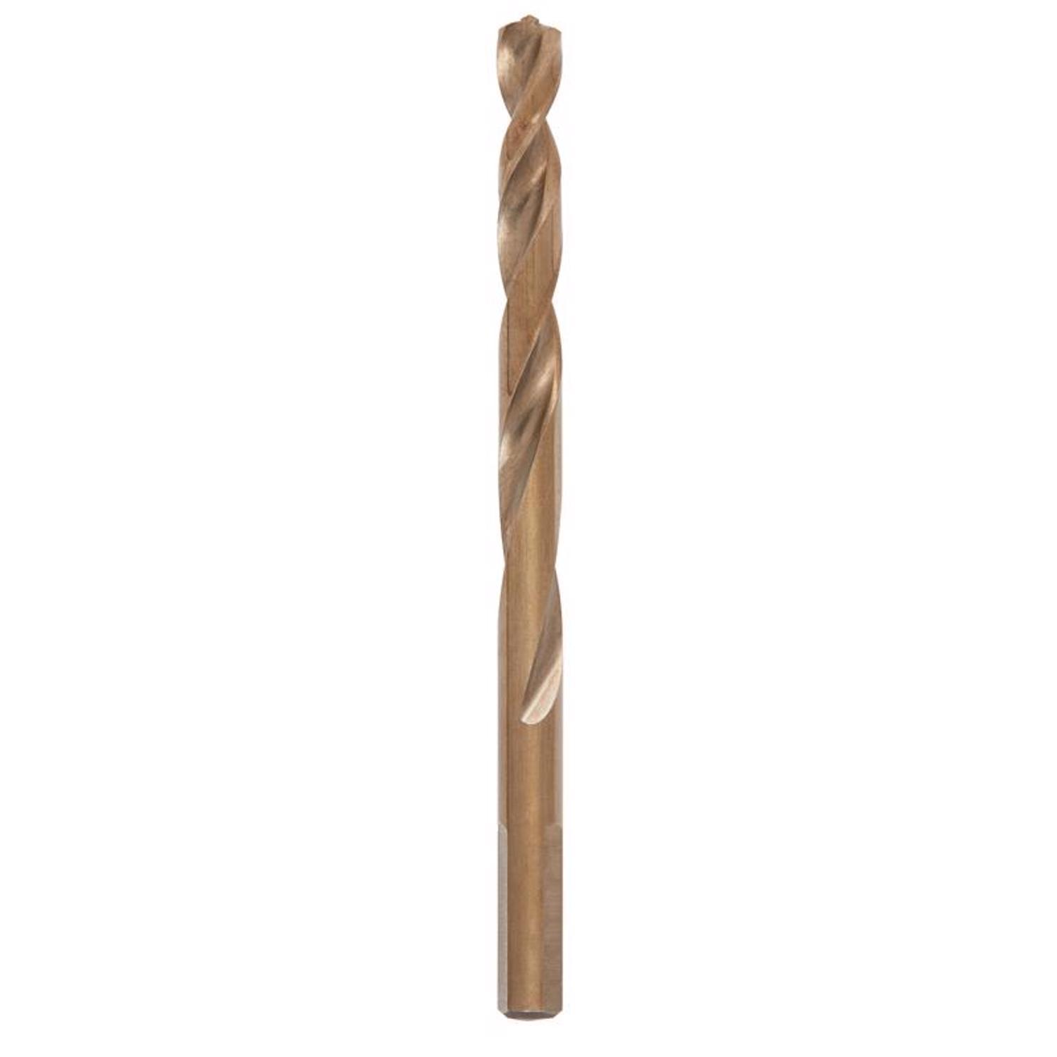 Milwaukee Red Helix 9/32 in. X 4-5/16 in. L Steel Thunderbolt Drill Bit 3-Flat Shank 1 pc