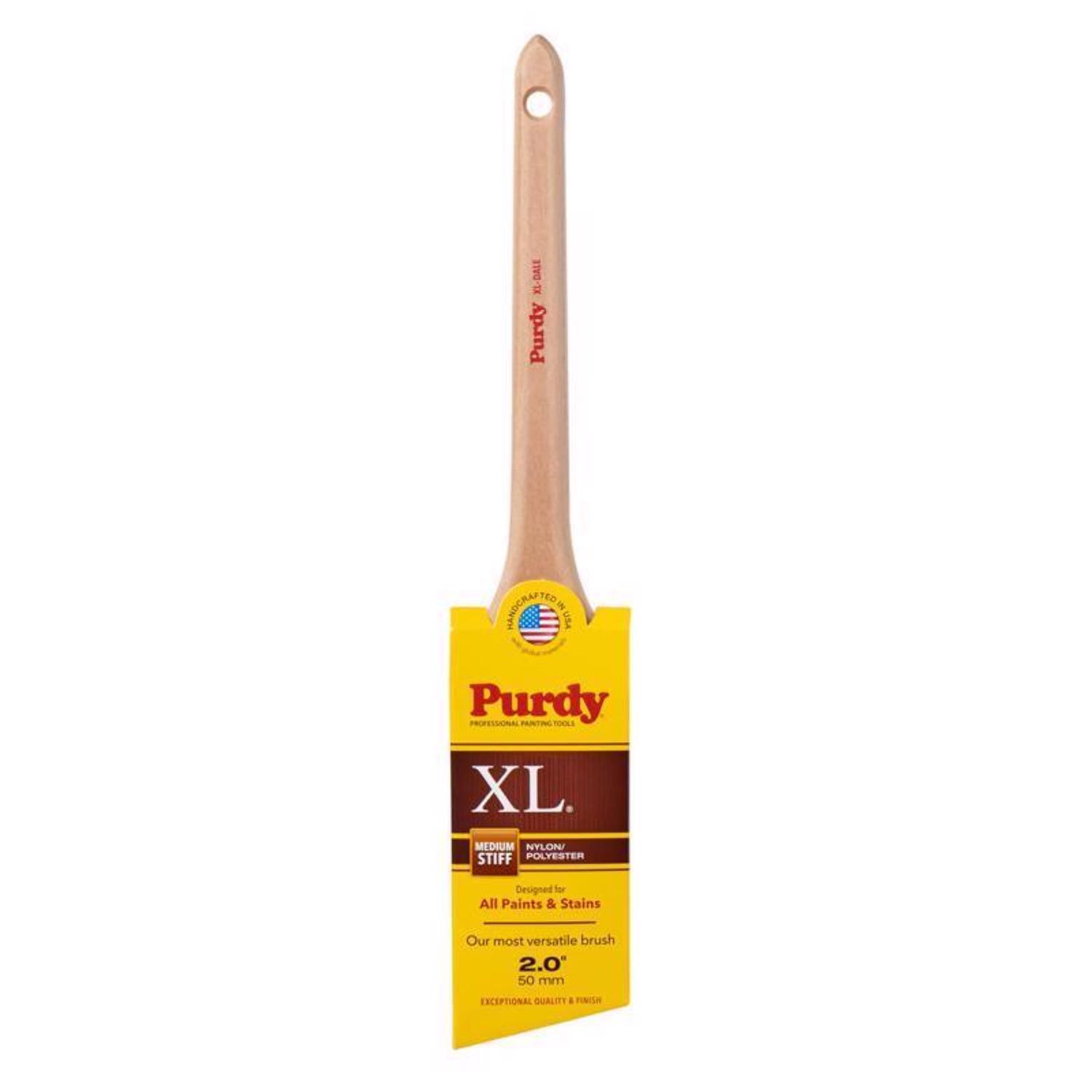Purdy XL Dale 2 in. Medium Stiff Angle Trim Paint Brush