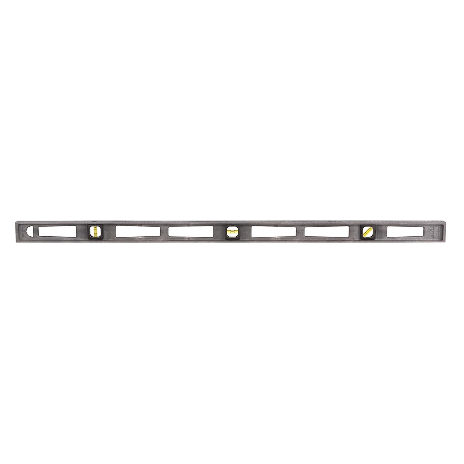 Ace 48 in. Plastic I-Beam Level 3 vial