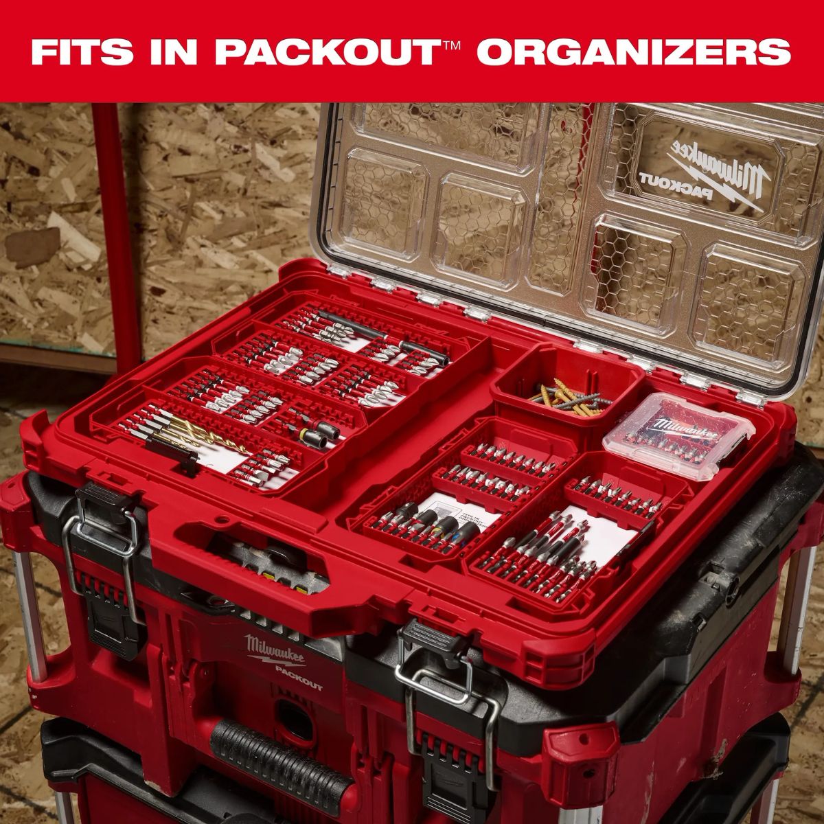 Milwaukee 80 Pieces SHOCKWAVE&trade; Impact Duty Driver Bit Set