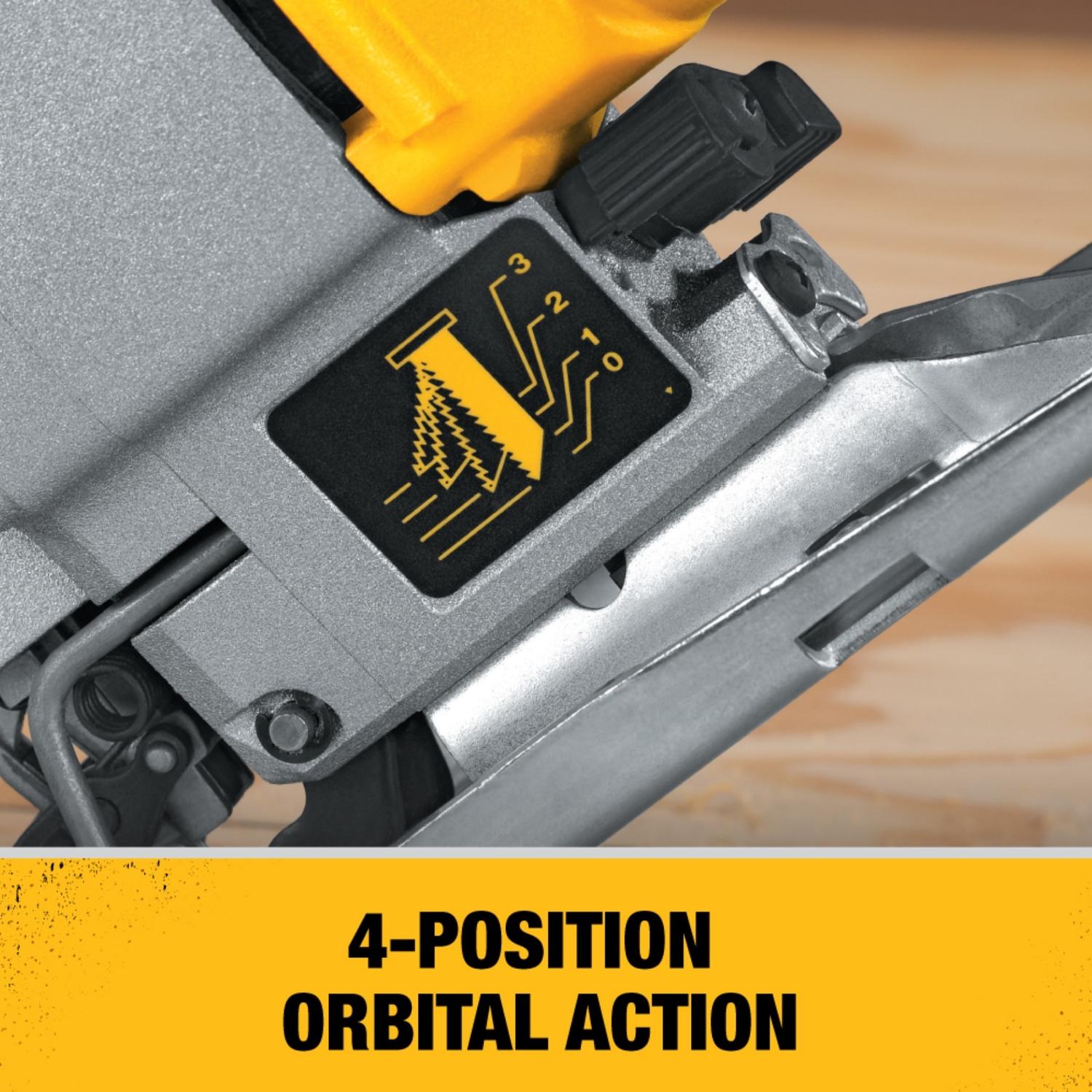 DeWalt 5.5 amps Corded Orbital Jig Saw
