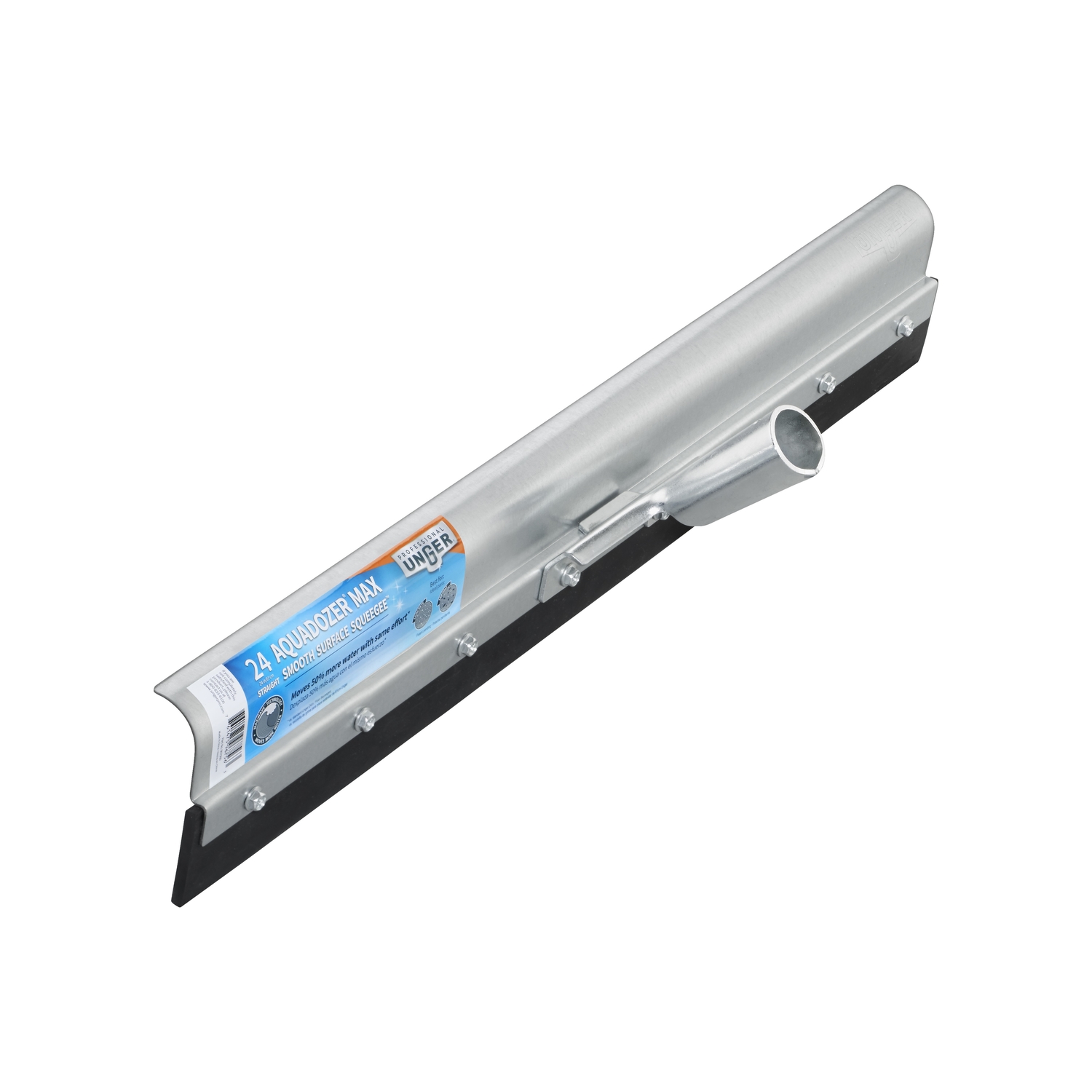 Unger 24in. W Rubber Floor Squeegee