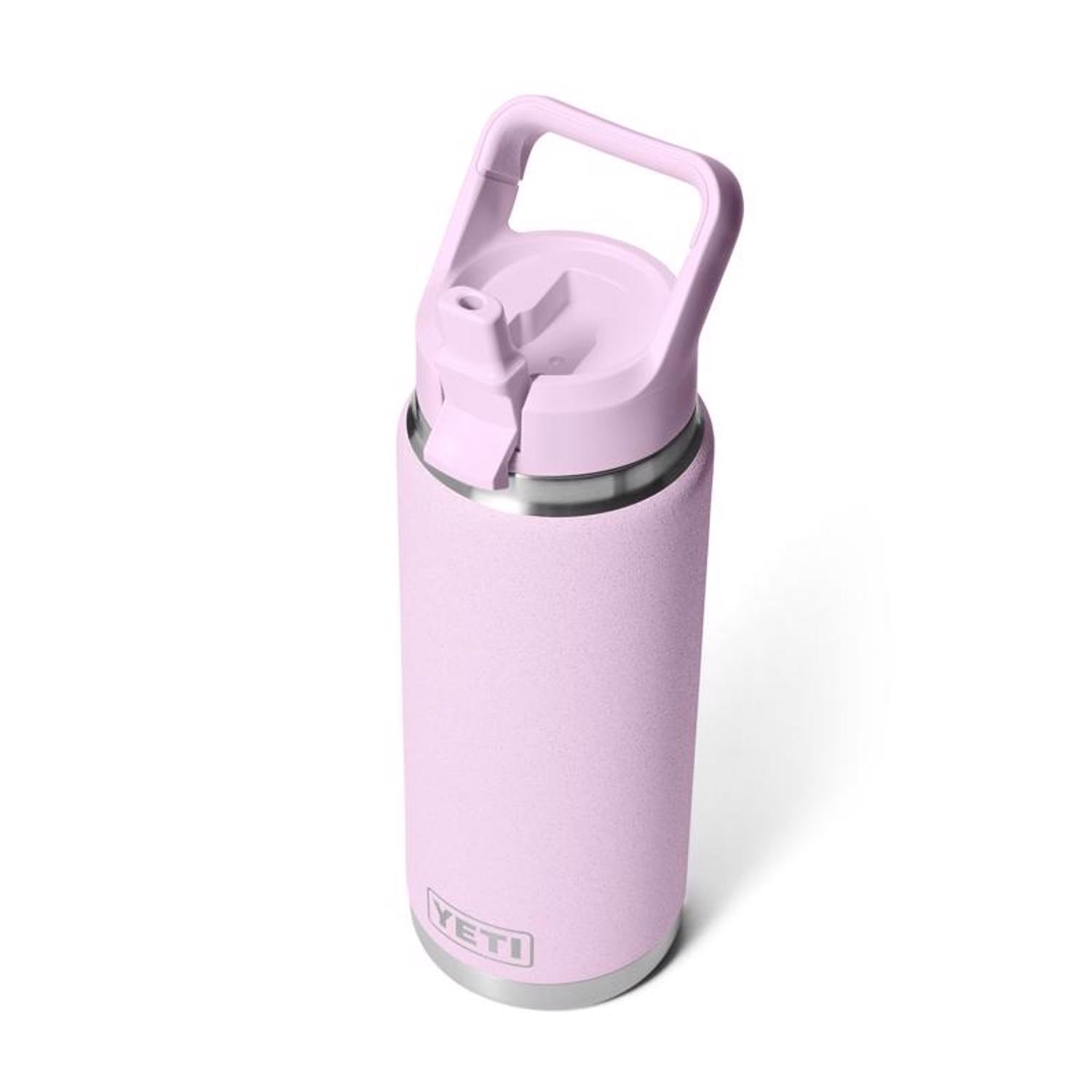 YETI Rambler 26 oz Cherry Blossom BPA Free Bottle with Straw Cap