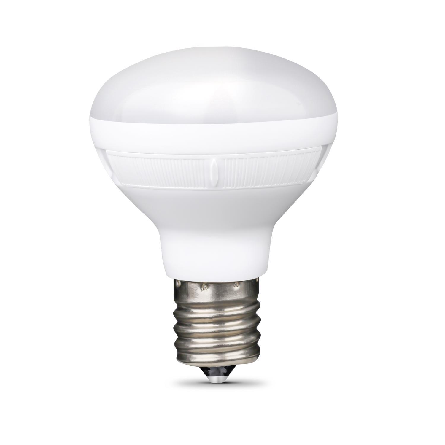 Feit R14 E17 (Intermediate) LED Bulb Adjustable White 40 Watt Equivalence 1 pk
