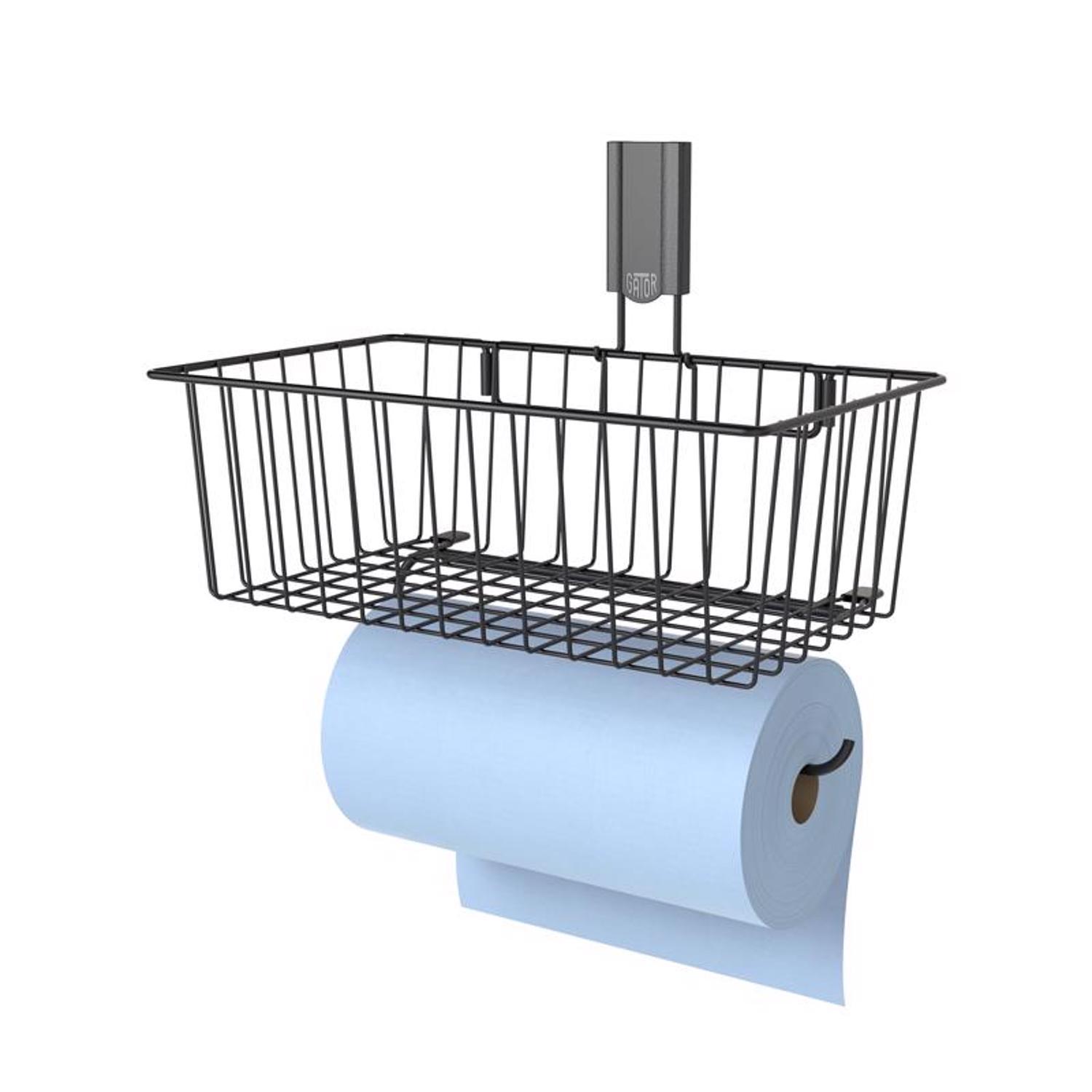 Gator Magnetics BASKET Steel Basket with Towel Bar 1 pk