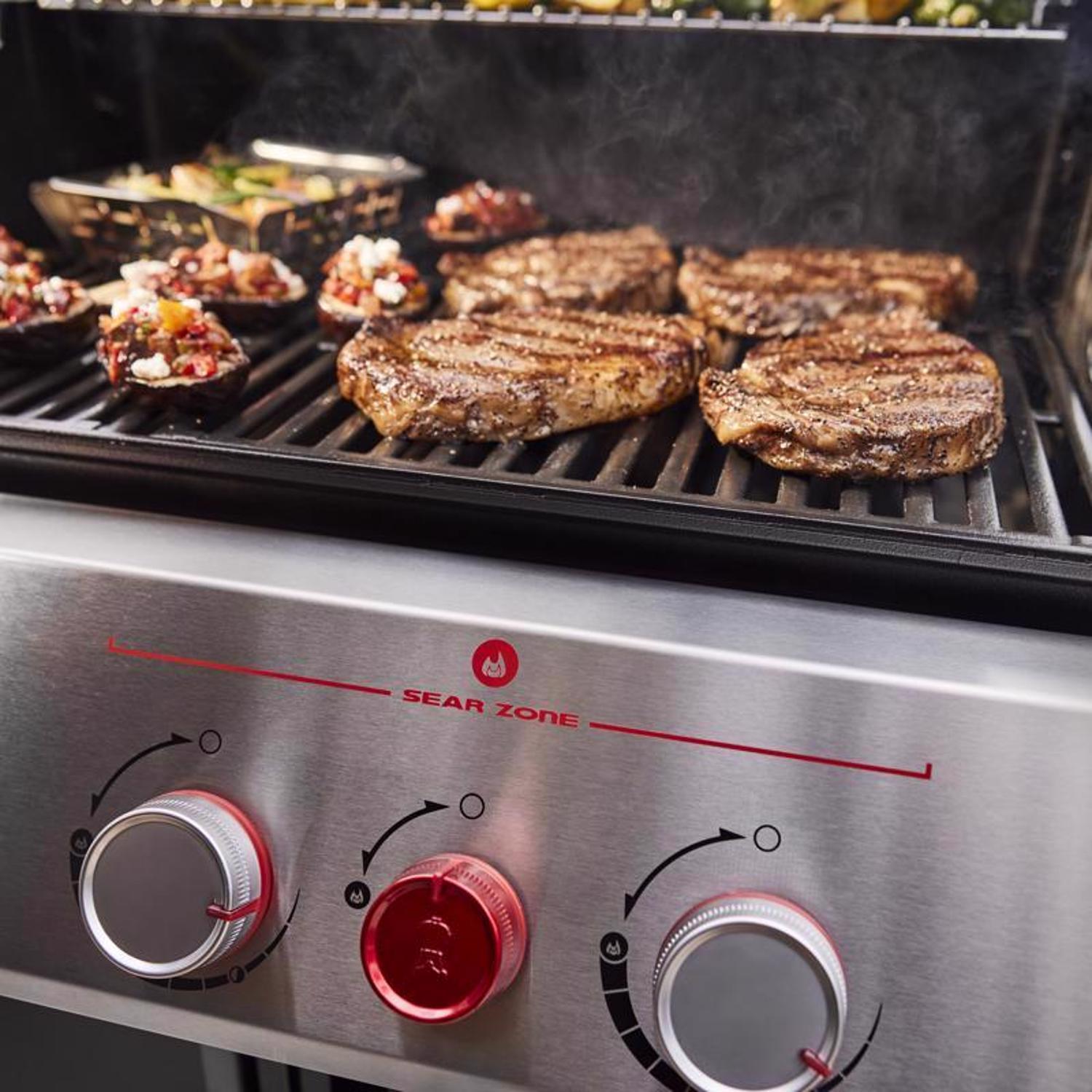Weber Genesis E-325 3 Burner Natural Gas Grill Black