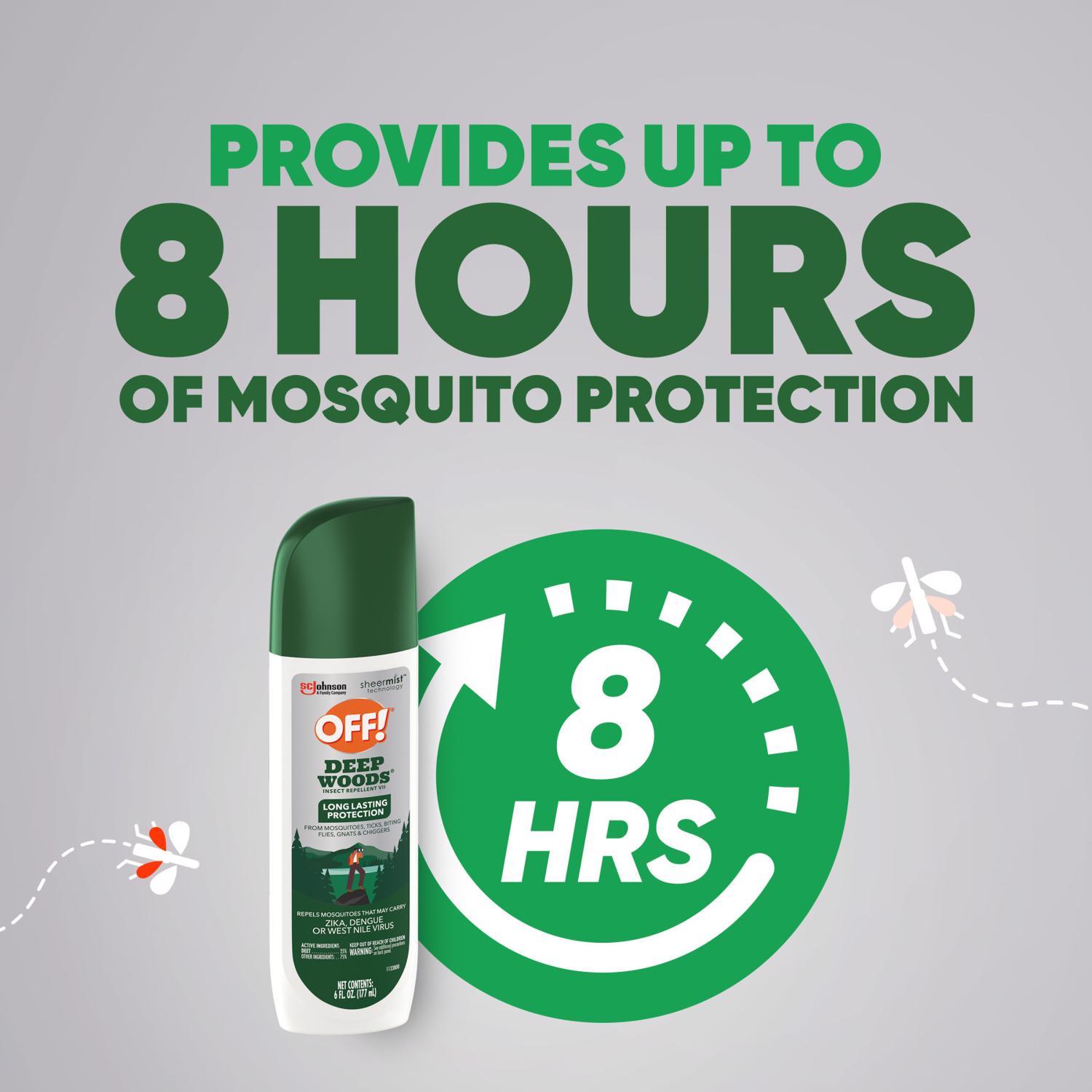 OFF! Deep Woods Insect Repellent Liquid For Gnats/Mosquitoes/Ticks 6 oz