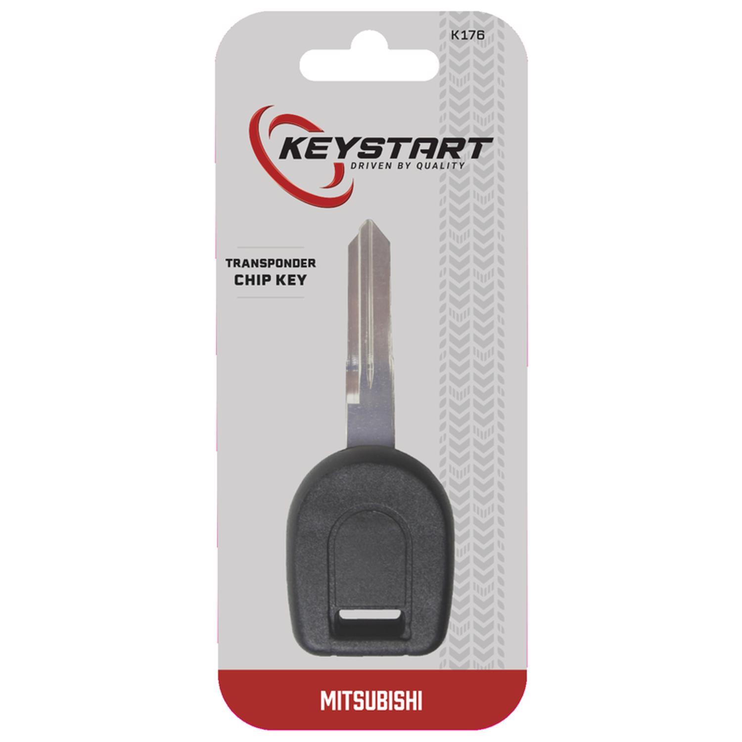 KeyStart K176 Advanced Security Automotive Transponder Modular Head Traditional Blade For Mitsubishi