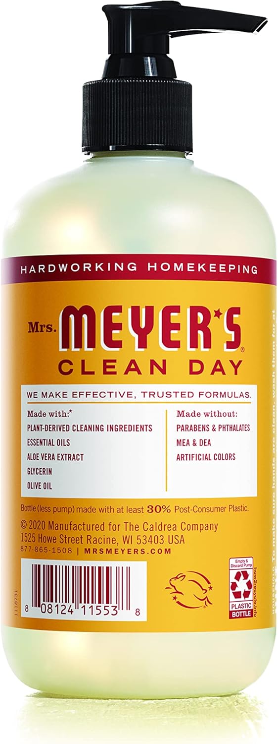 Mrs. Meyer's Clean Day Liquid Hand Soap Clementine 12.5 oz