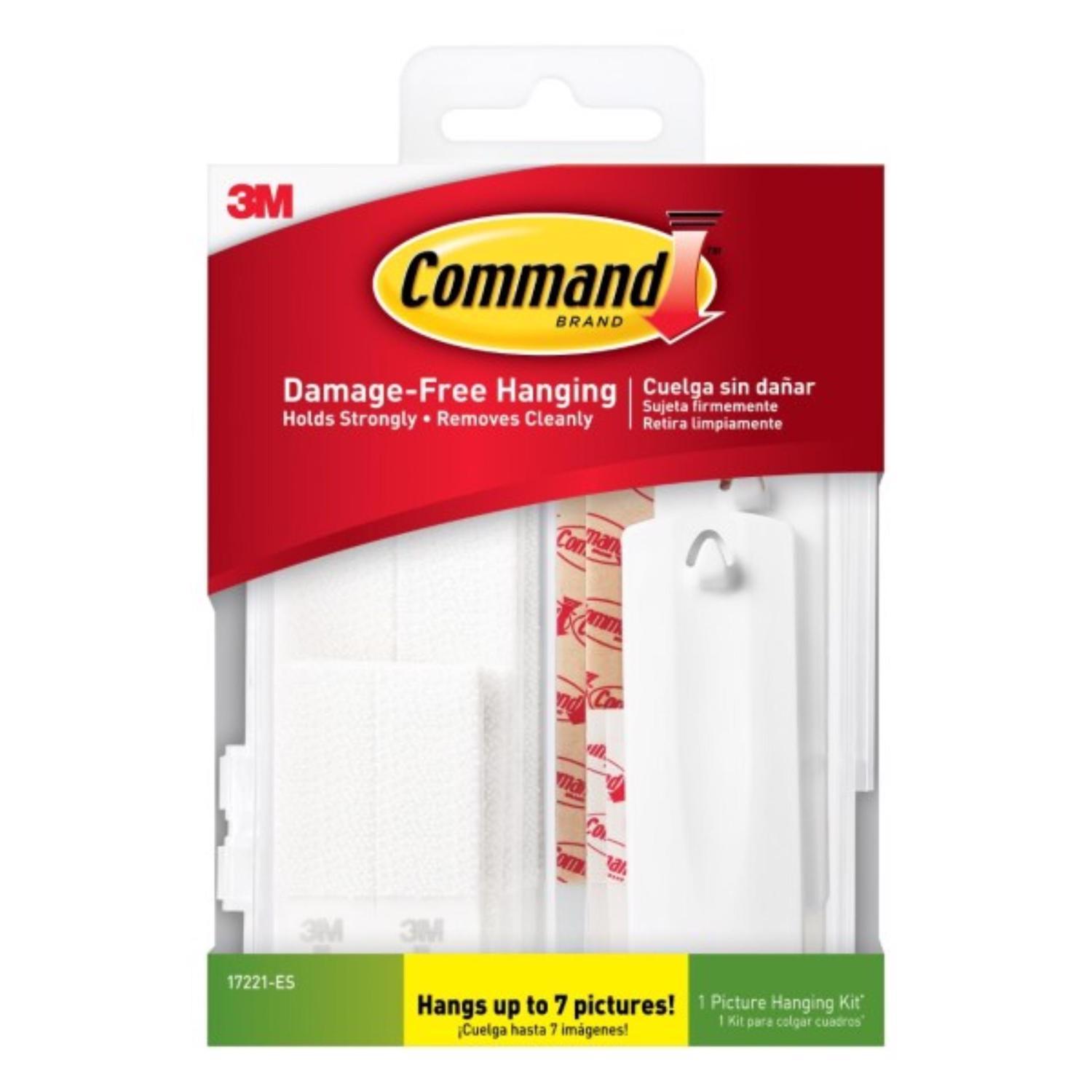 3M Command White Assorted Picture Hanging Set 4 lb 16 pk